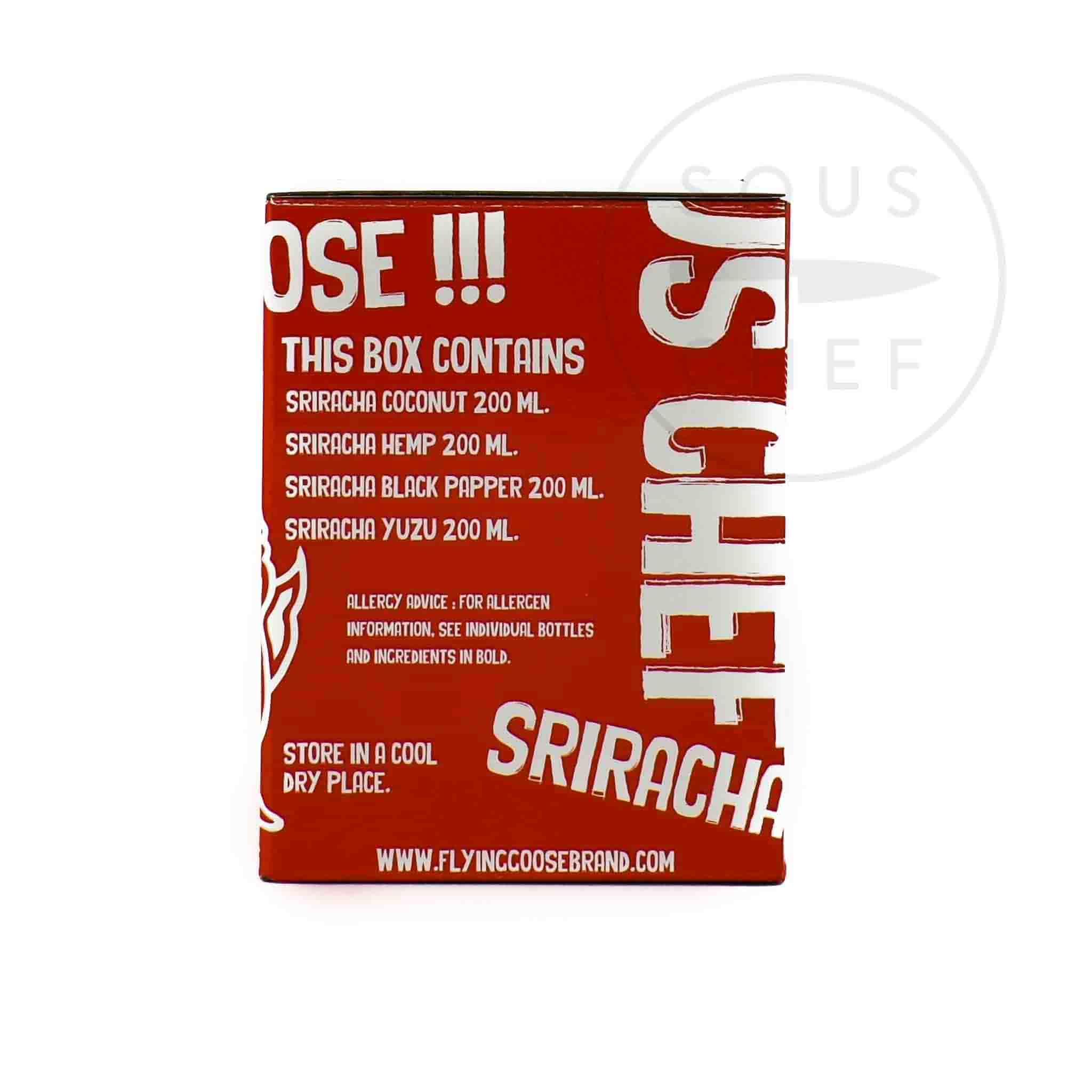 Sous Chef x Flying Goose Sriracha Box Set, 4 x 200ml - Image 11