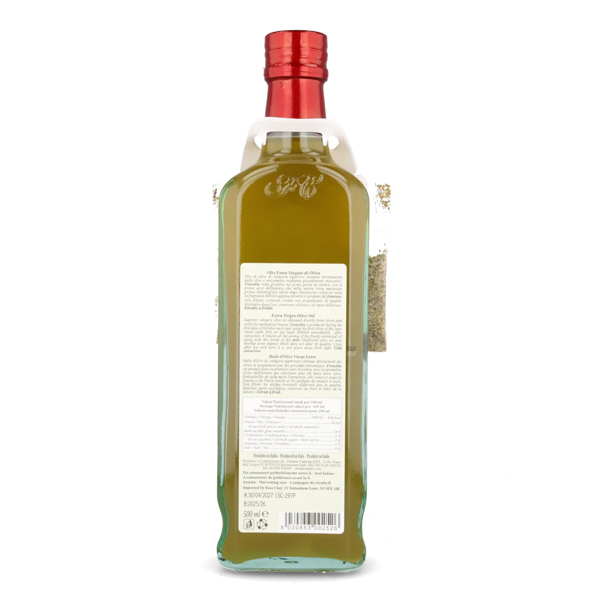 Frantoi Cutrera Frescolio Extra Virgin Olive Oil, 500ml - Image 3