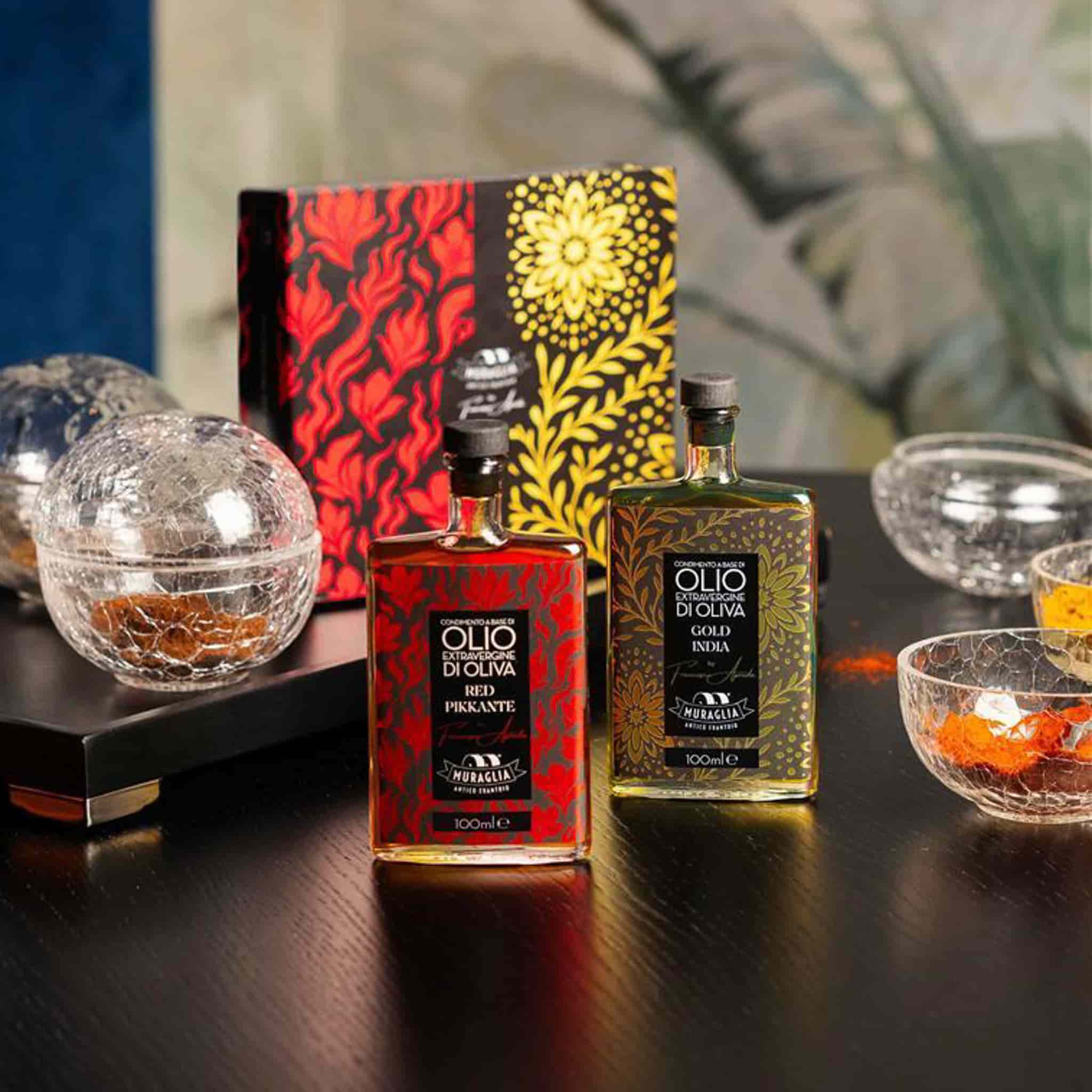 Frantoio Muraglia Aromatic Extra Virgin Olive Oils, 2x 100ml - Image 3