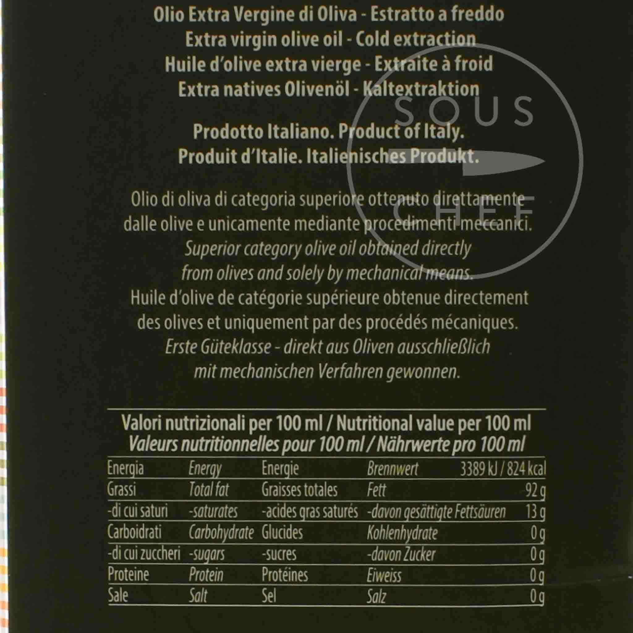 Galantino Medium Fruity Extra Virgin Olive Oil Box, 2L - Image 2