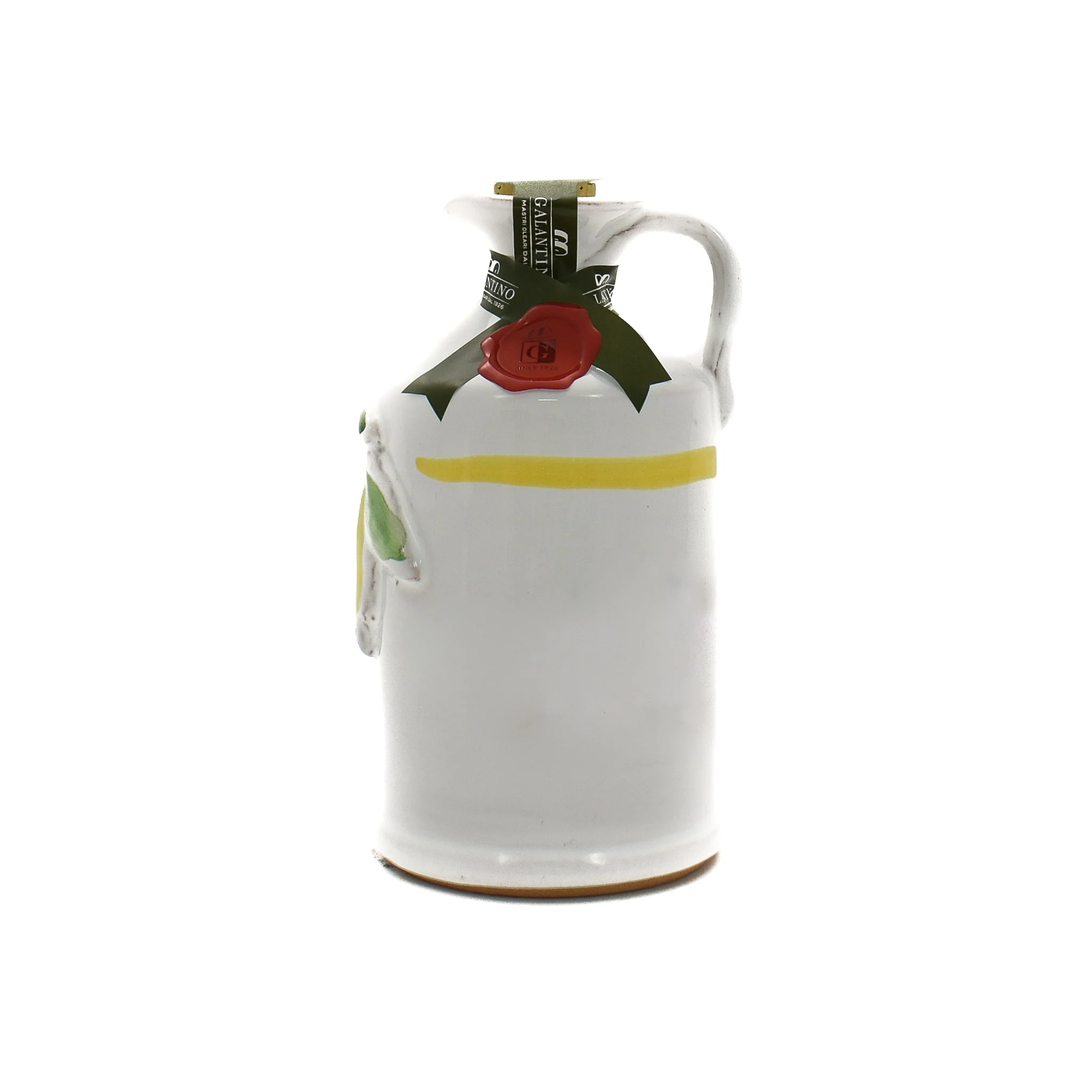 Puglian Olive Oil with Lemon in Terracotta Bottle, 250ml - Image 2