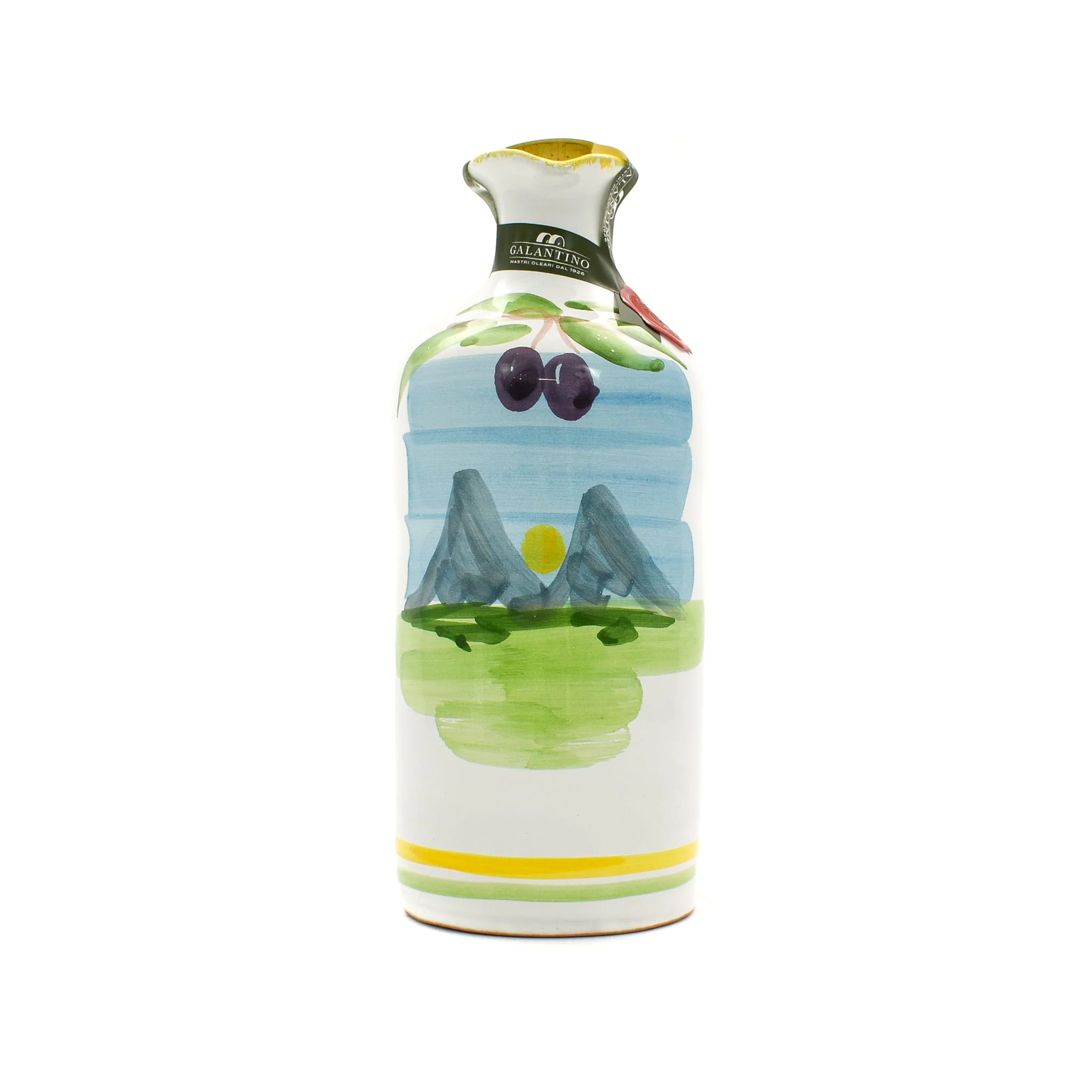 Puglian Organic Olive Oil in Terracotta Bottle, 500ml