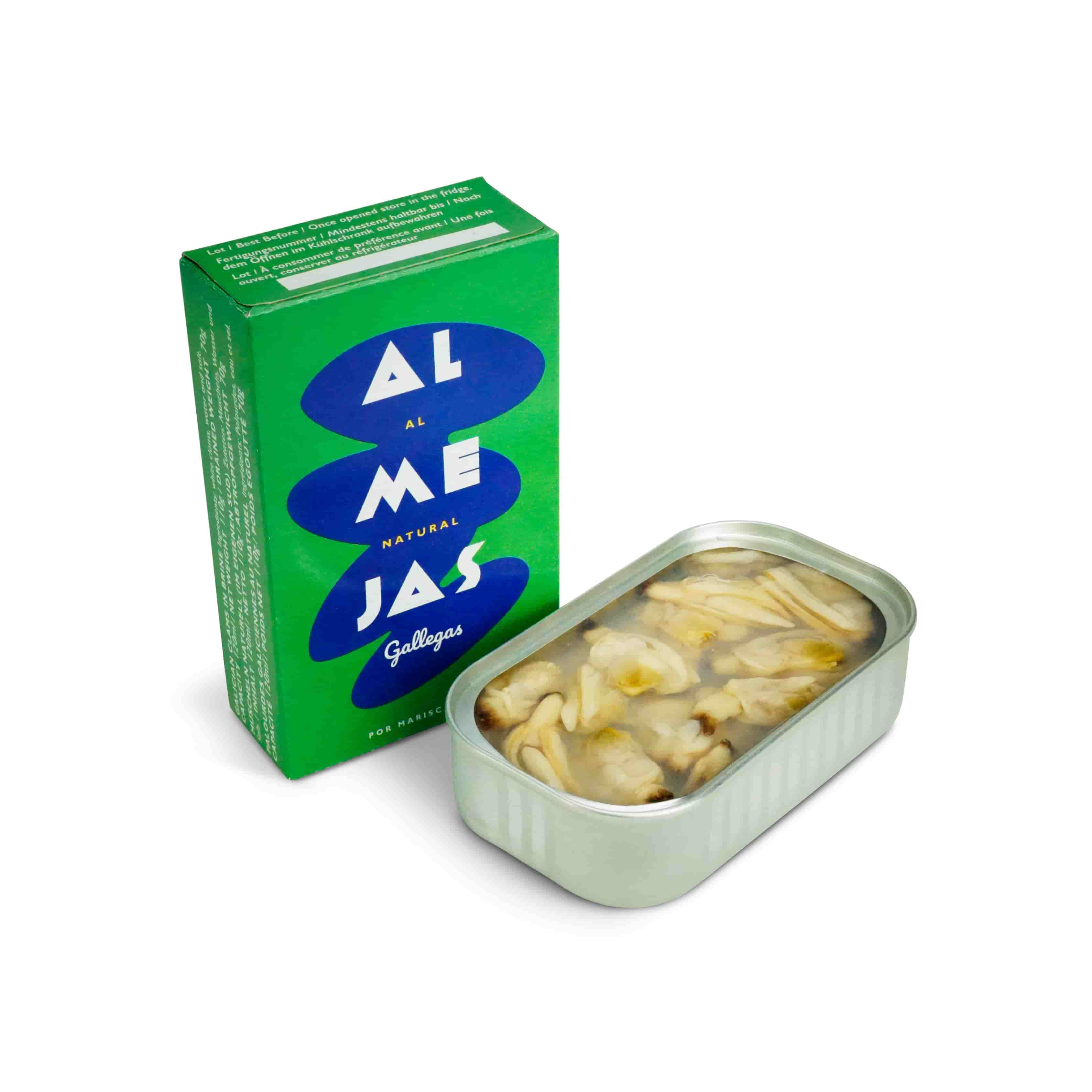 Galician Clams in Brine, 110g - Image 2