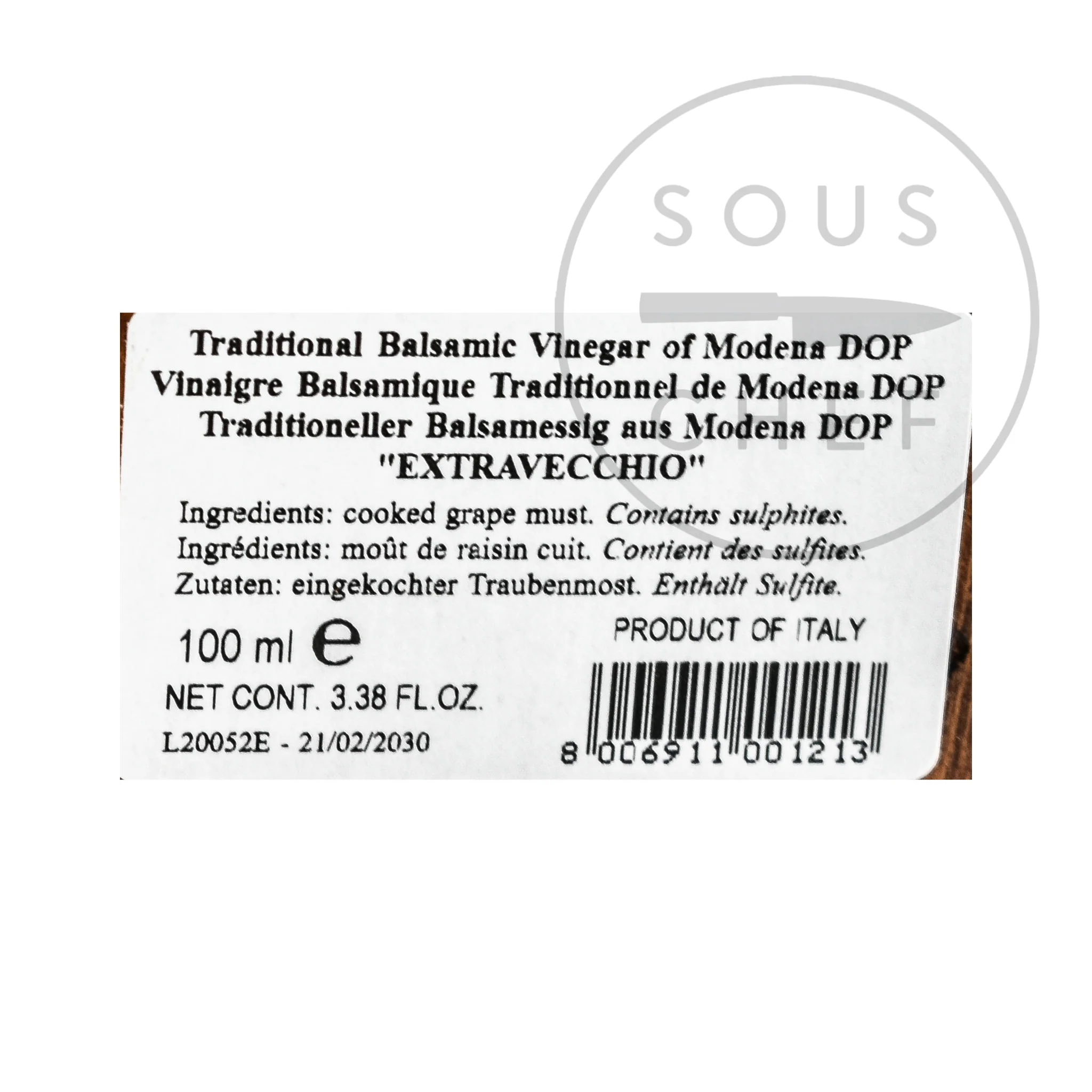 Giusti Balsamic Vinegar of Modena DOP - Extravecchio 25 Year Aged - Image 3