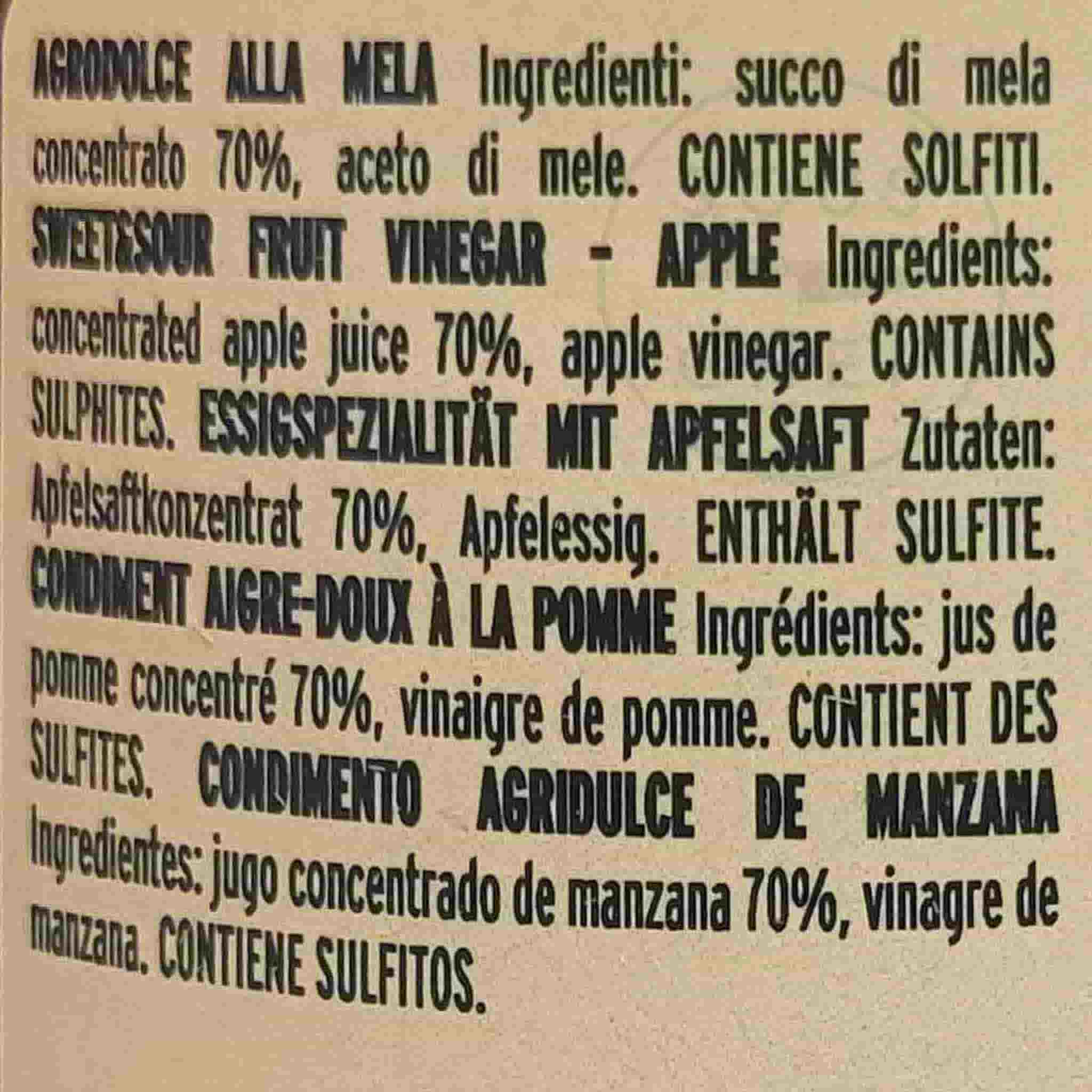 Giusti Sweet and Sour Apple Condiment, 250ml - Image 2