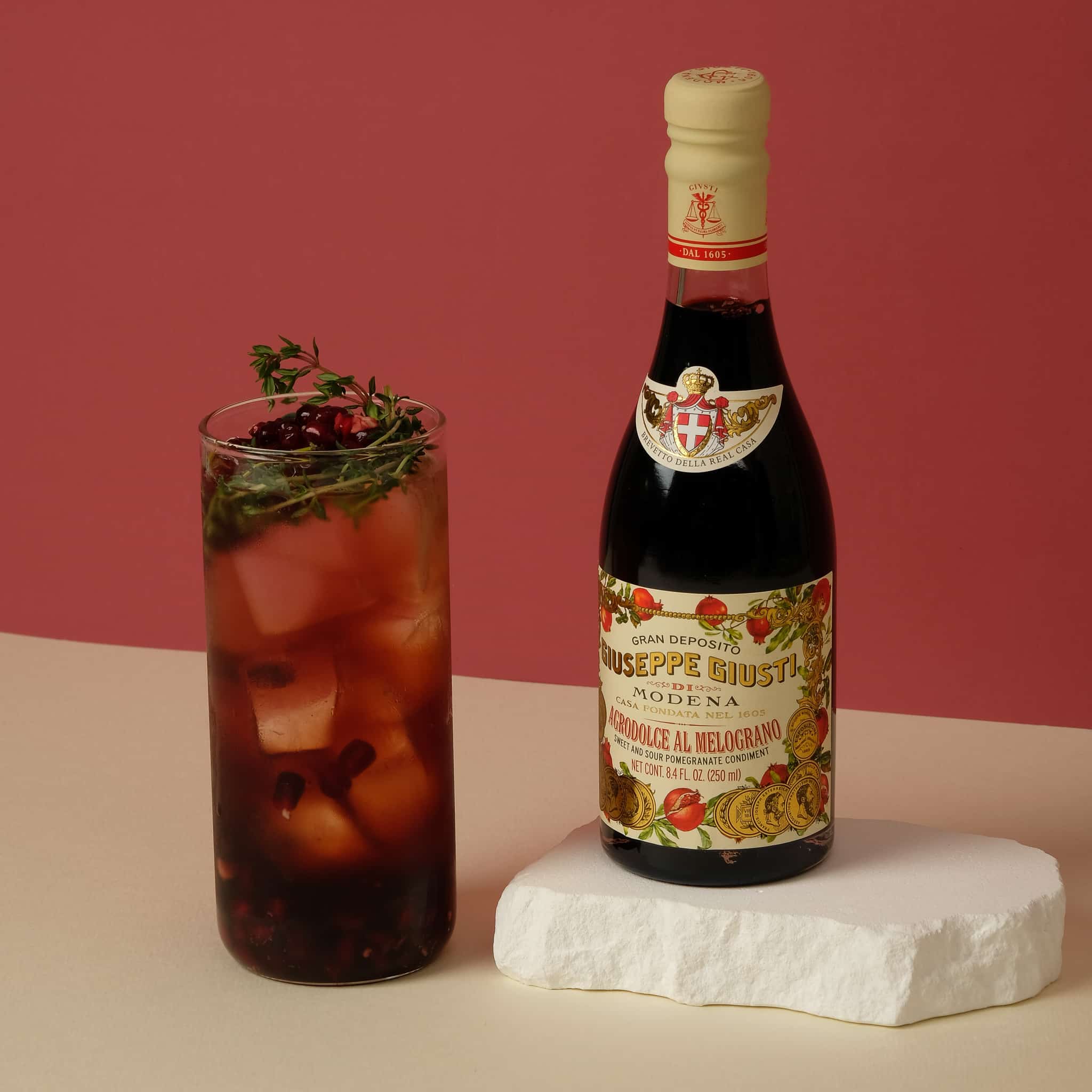 Short Dated Giusti Sweet and Sour Pomegranate Condiment, 250ml - Image 3