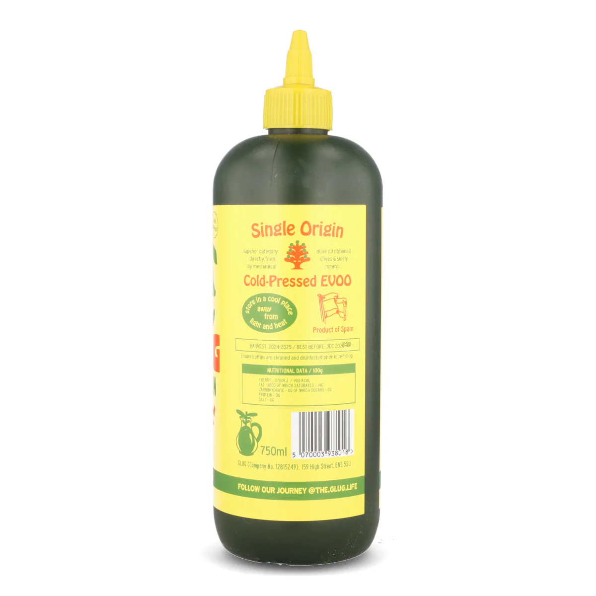 Glug Extra Virgin Olive Oil for Cooking, 750ml - Image 2
