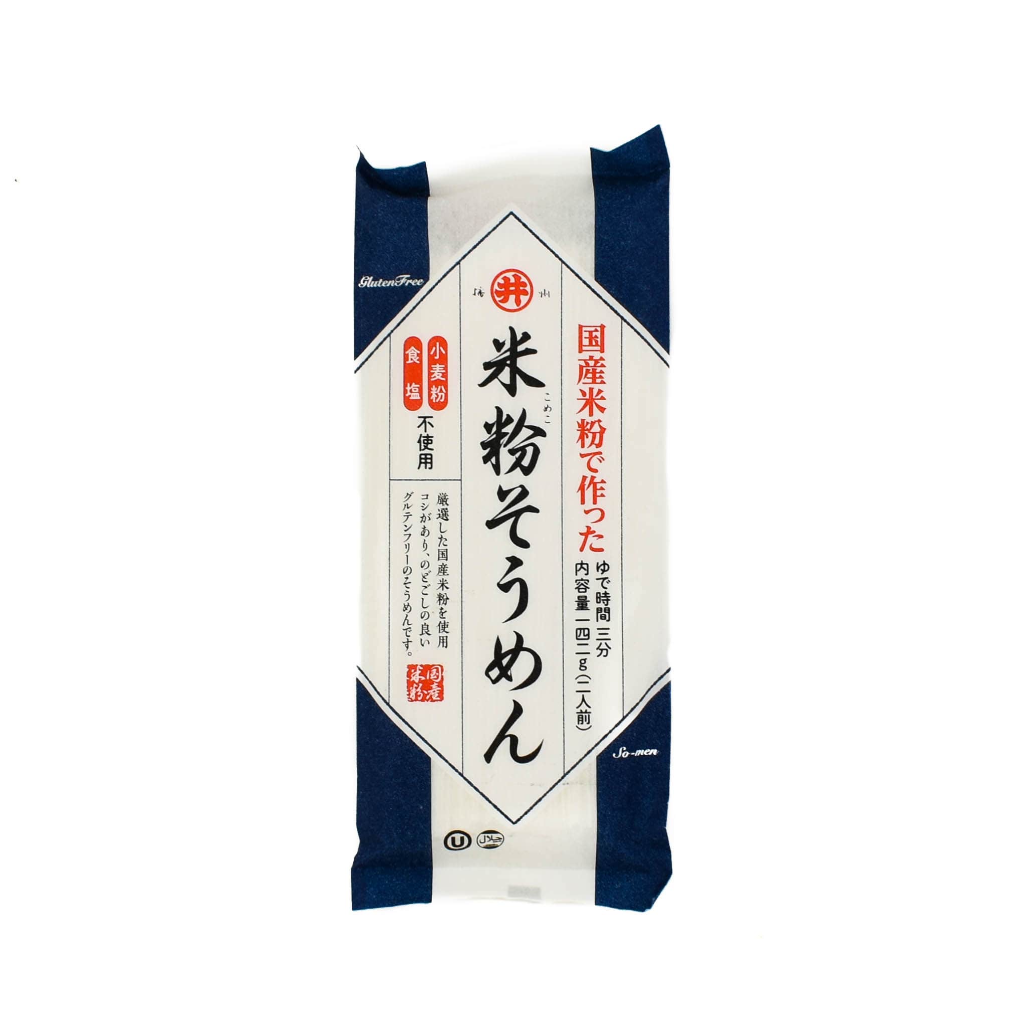 Gluten-Free Somen Fine Rice Noodles, 142g