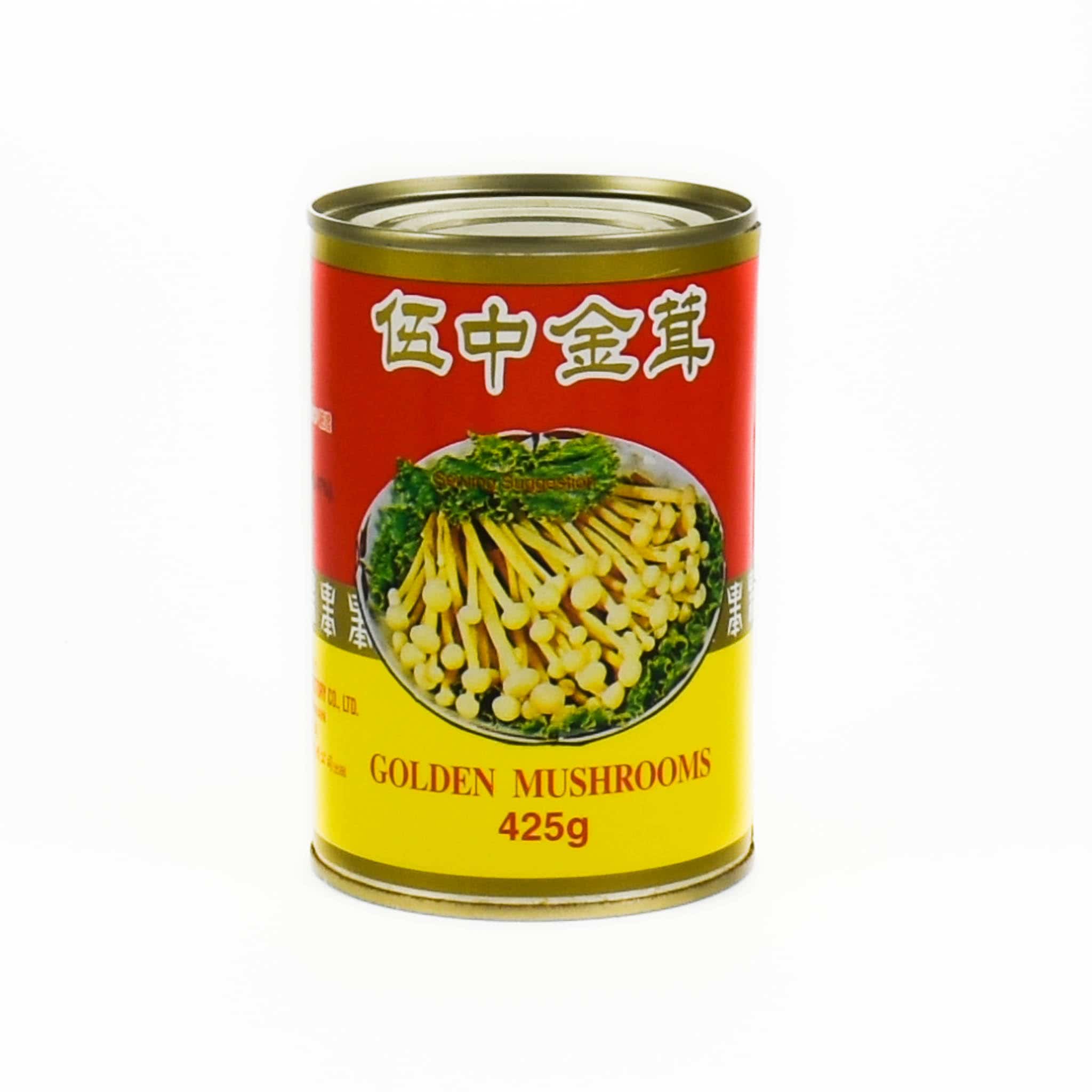 Short Dated Golden Mushrooms, 425g