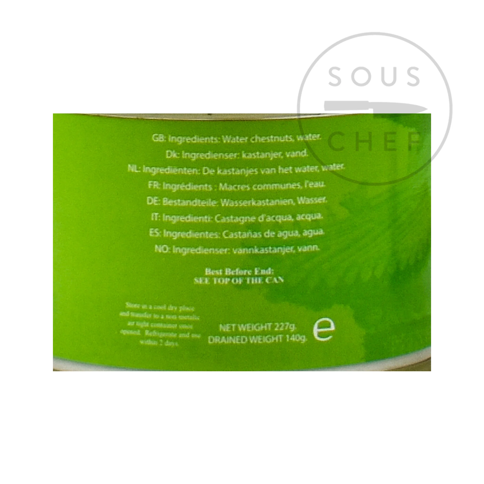 Golden Swan Whole Water Chestnuts, 227g - Image 2