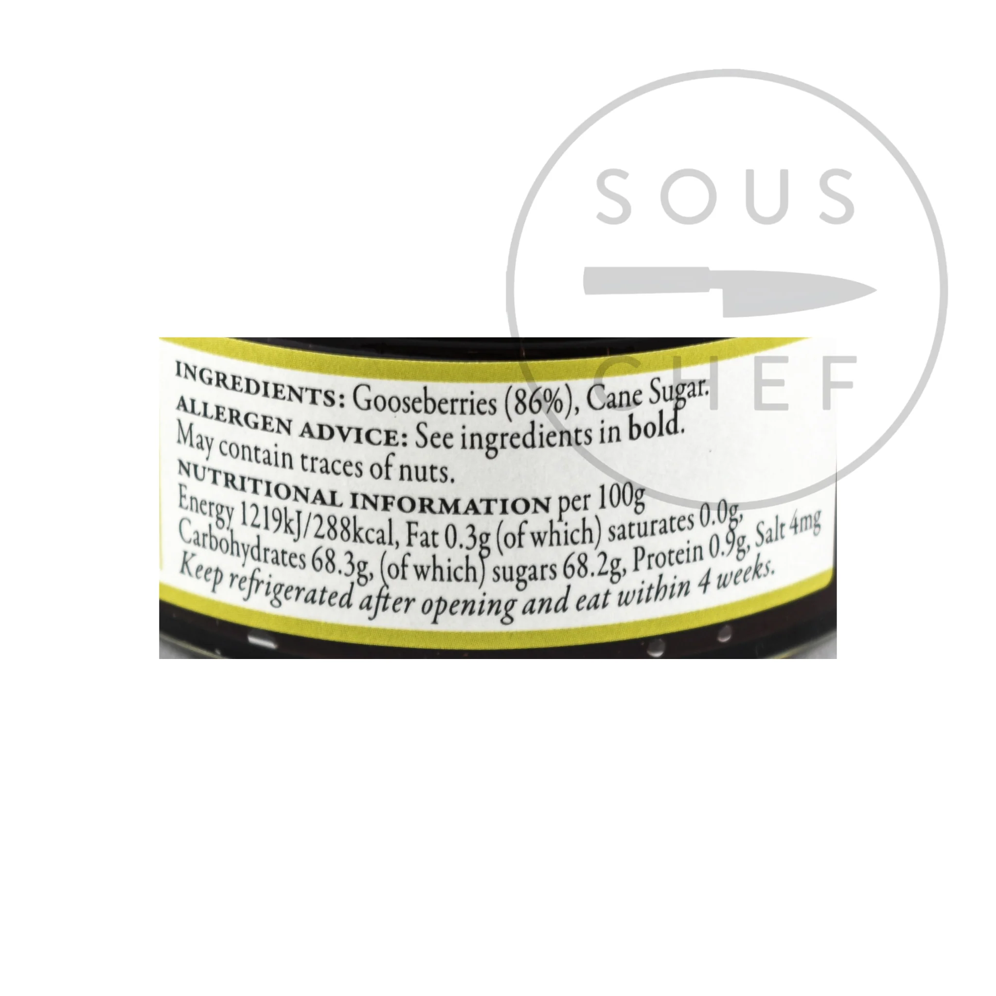 Gooseberry Fruit Preserve for Cheese, 113g - Image 2