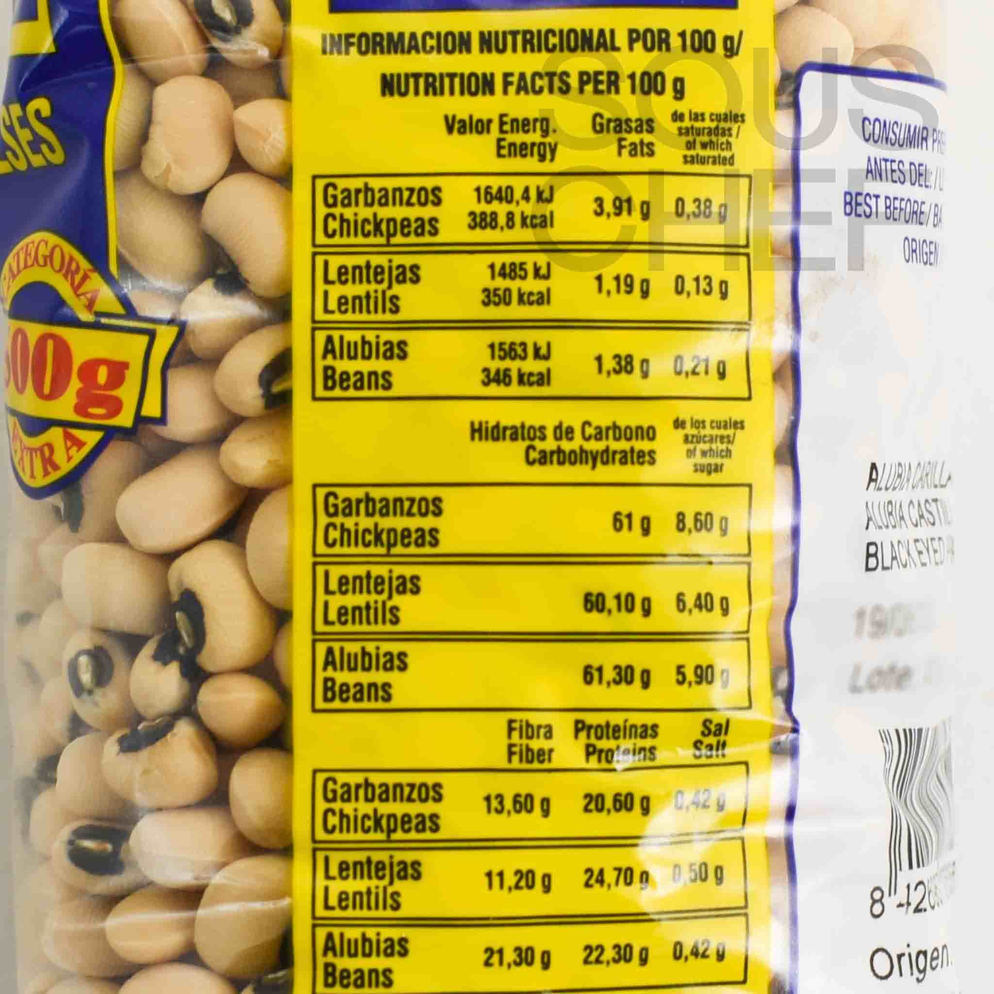 Goya Blackeye Beans, 500g - Image 2