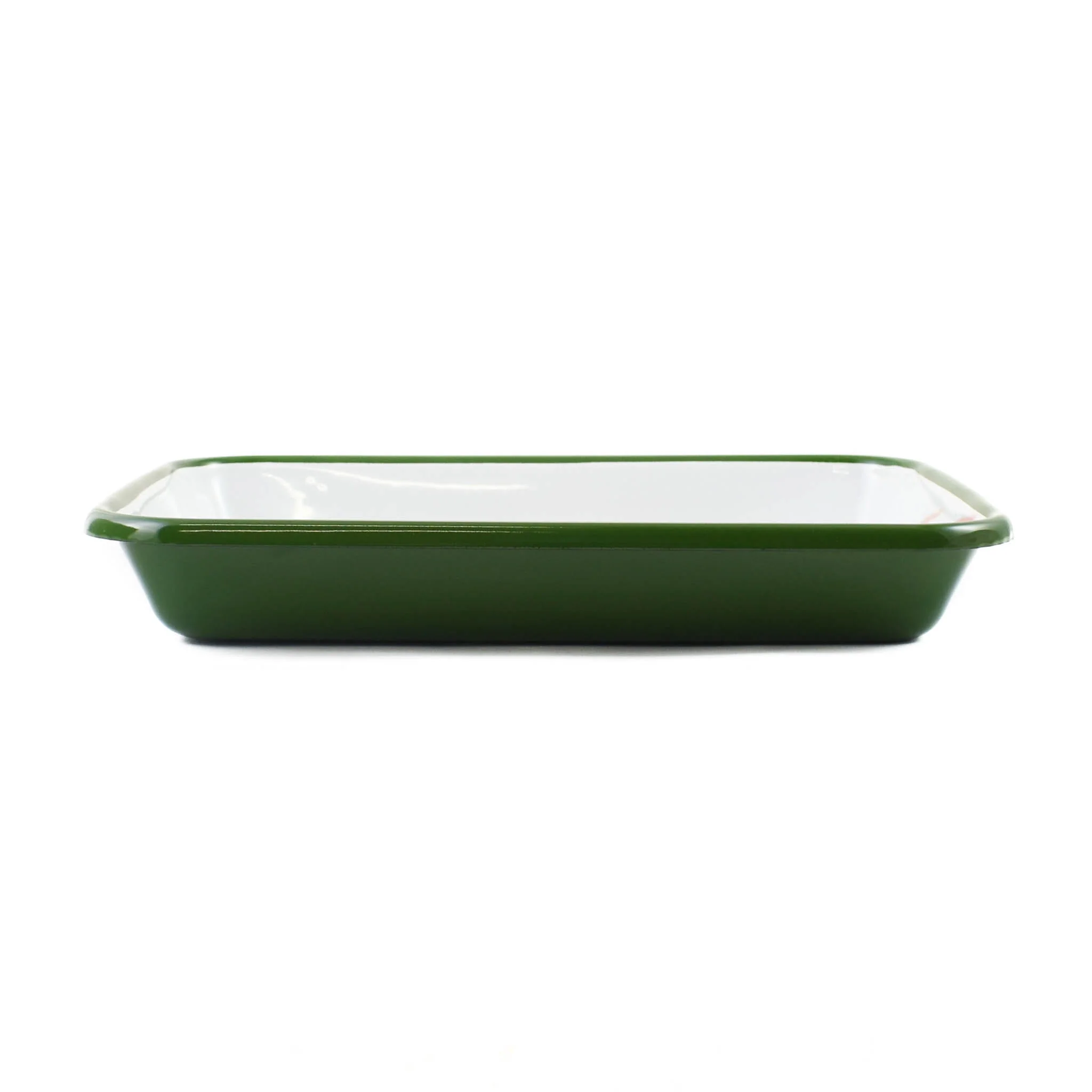 Green Marble Enamel Roasting & Serving Dish, 26cm - Image 2