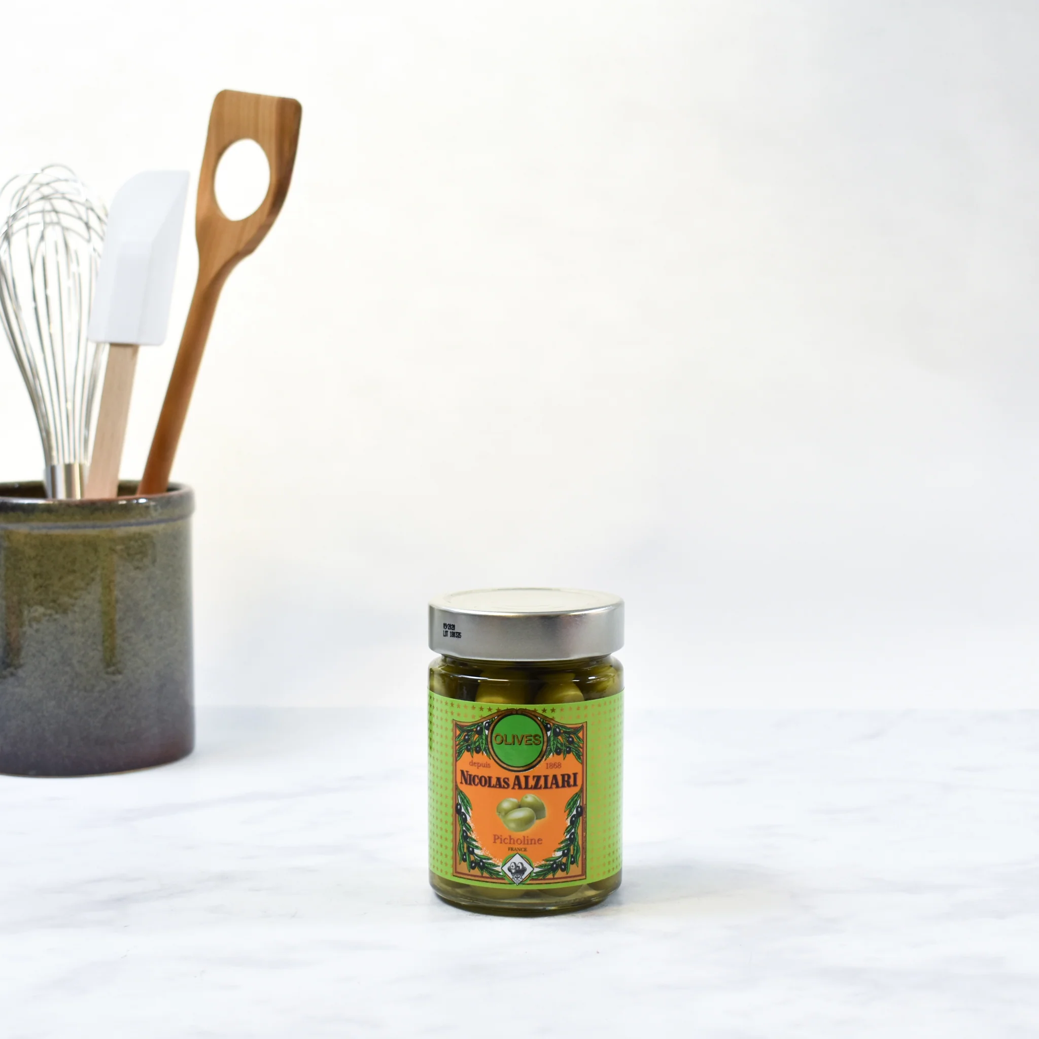 Nicolas Alziari Green Picholine Olives, 200g - Image 3