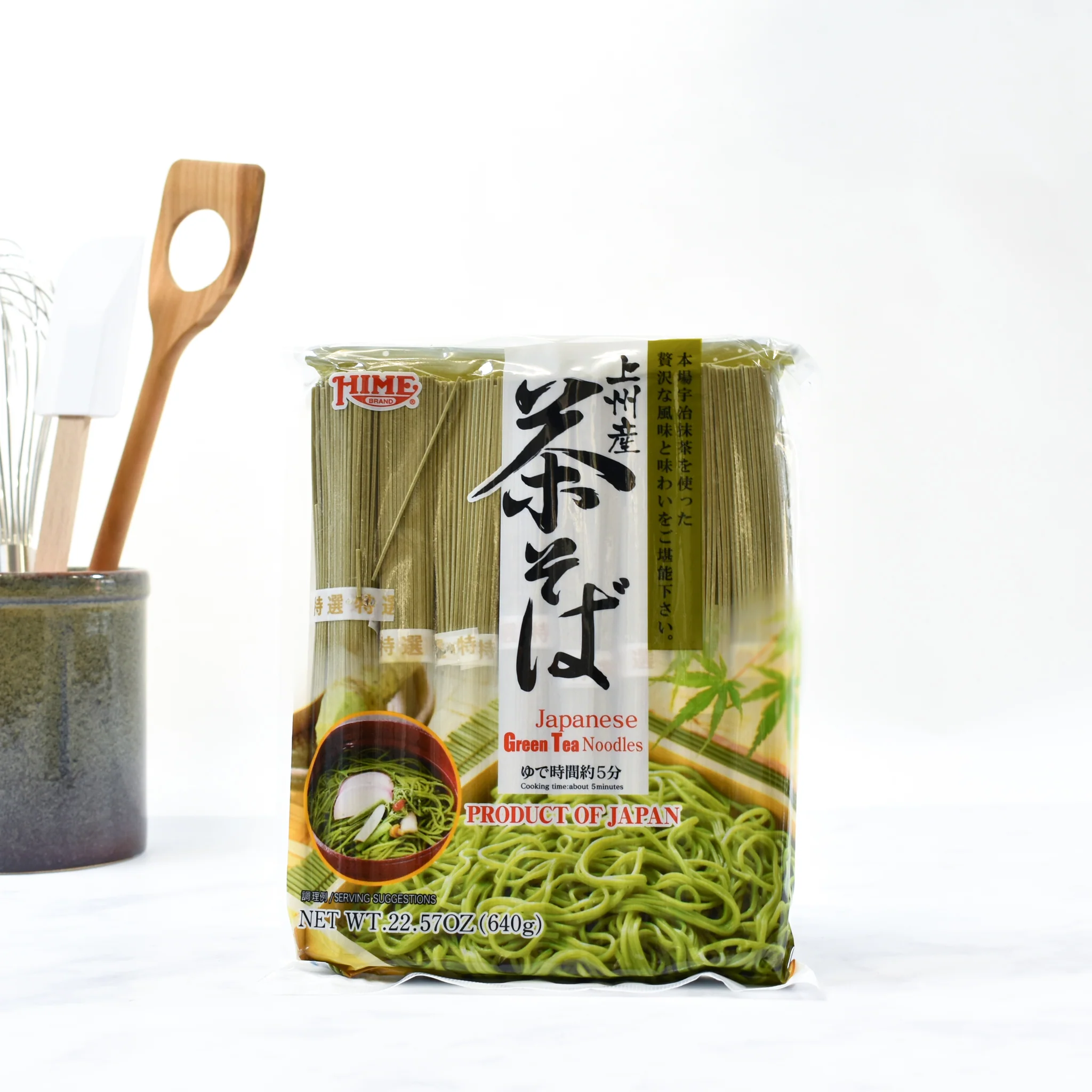 Green Tea Noodle, 640g - Image 3