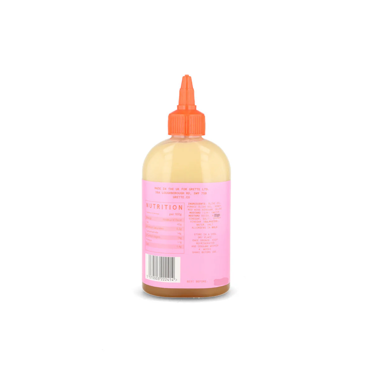 Grette Honey Dijon Mustard Vinaigrette, 250ml - Image 2
