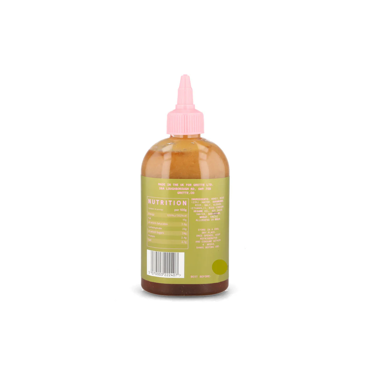 Grette Miso Honey & Sesame Vinaigrette, 250ml - Image 2