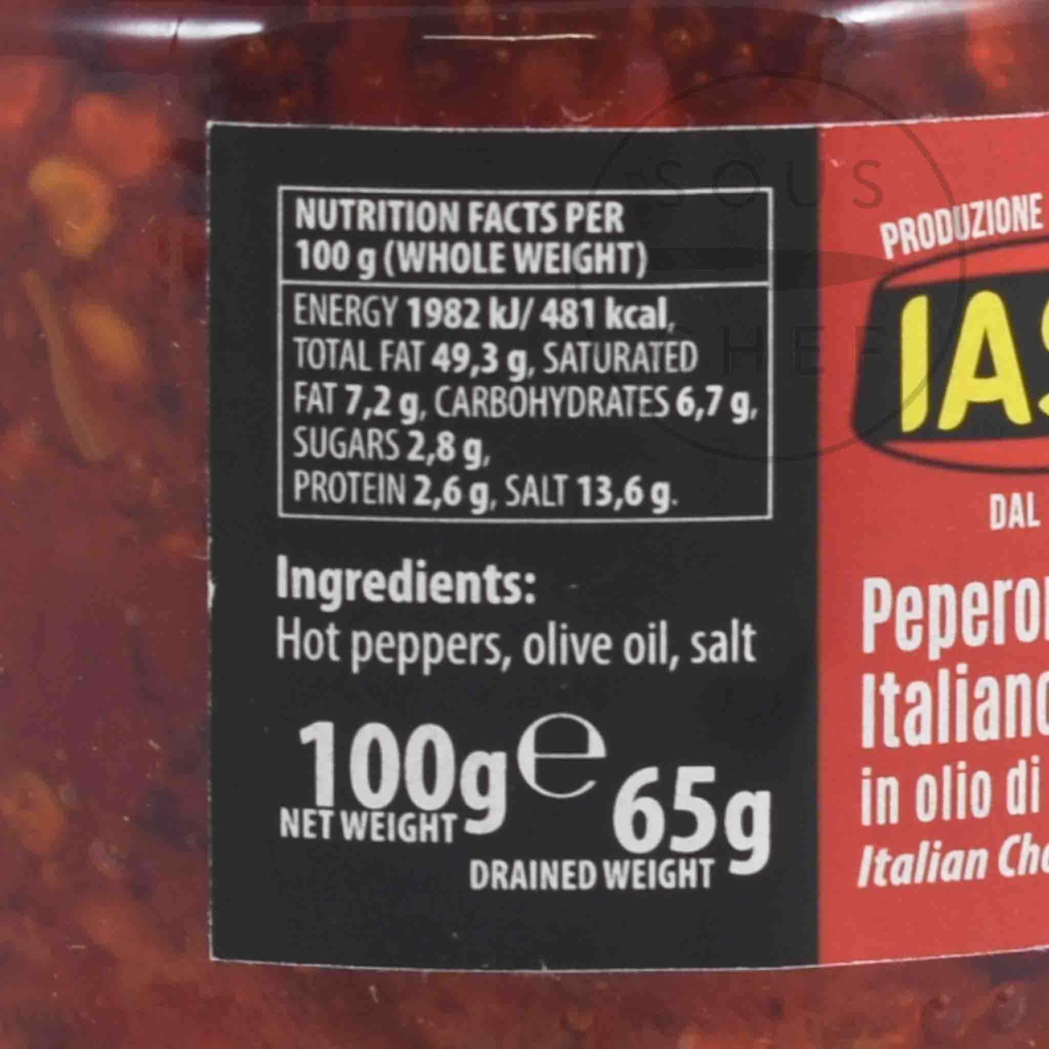 Ground Chillies in Olive Oil, 100g - Image 2