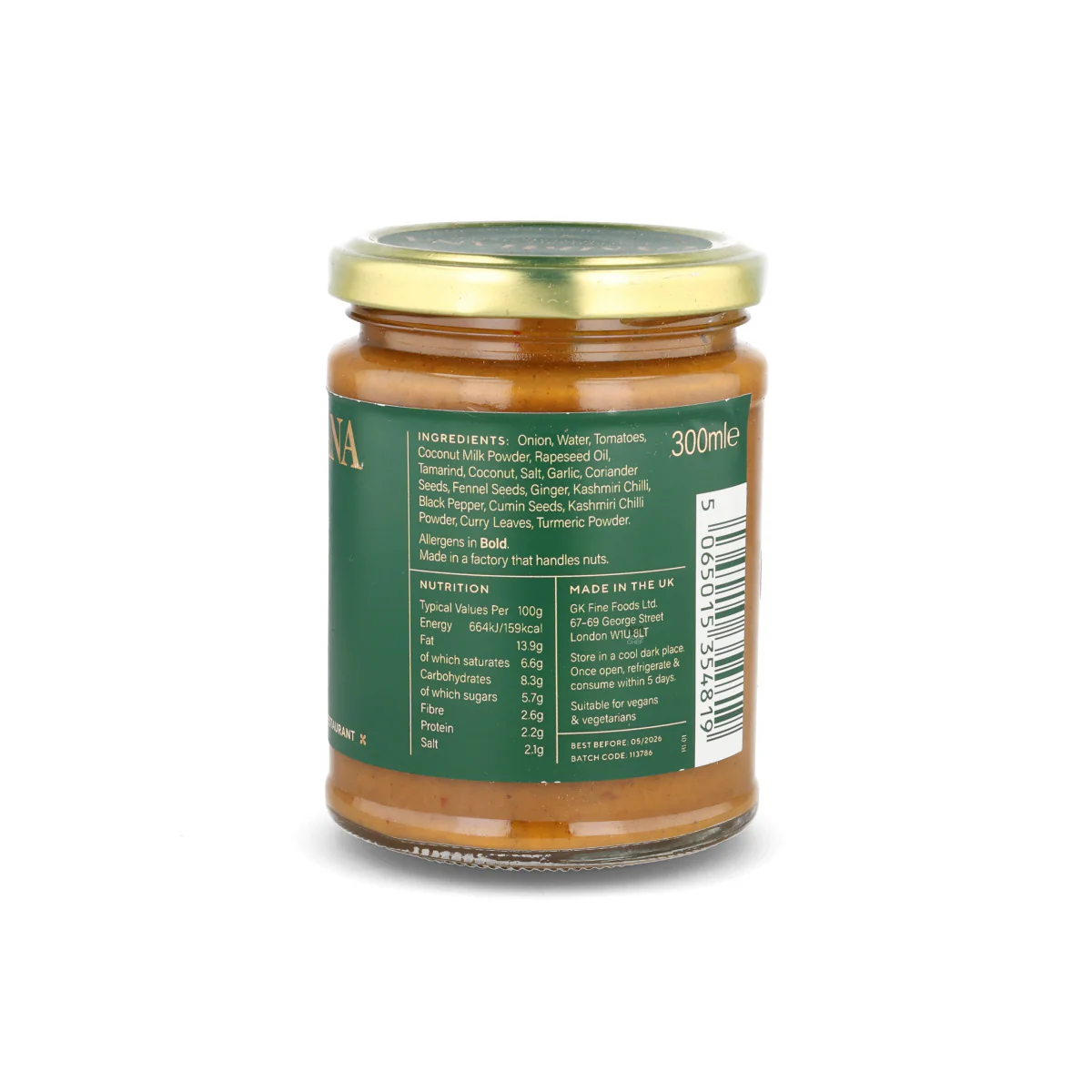 Gymkhana Madras Cooking Sauce, 300ml - Image 2