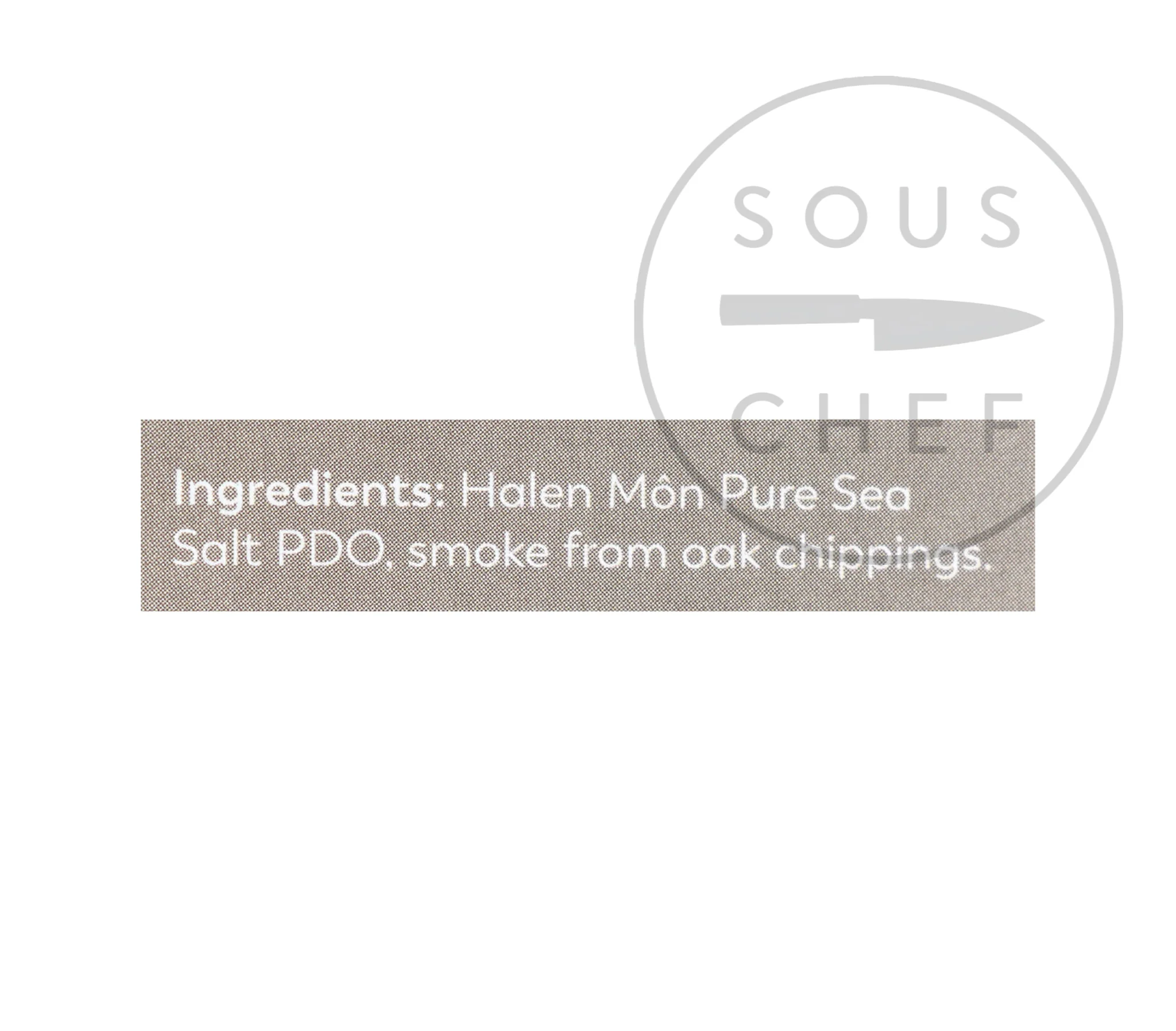 Halen Mon Oak Smoked Sea Salt, 100g - Image 2