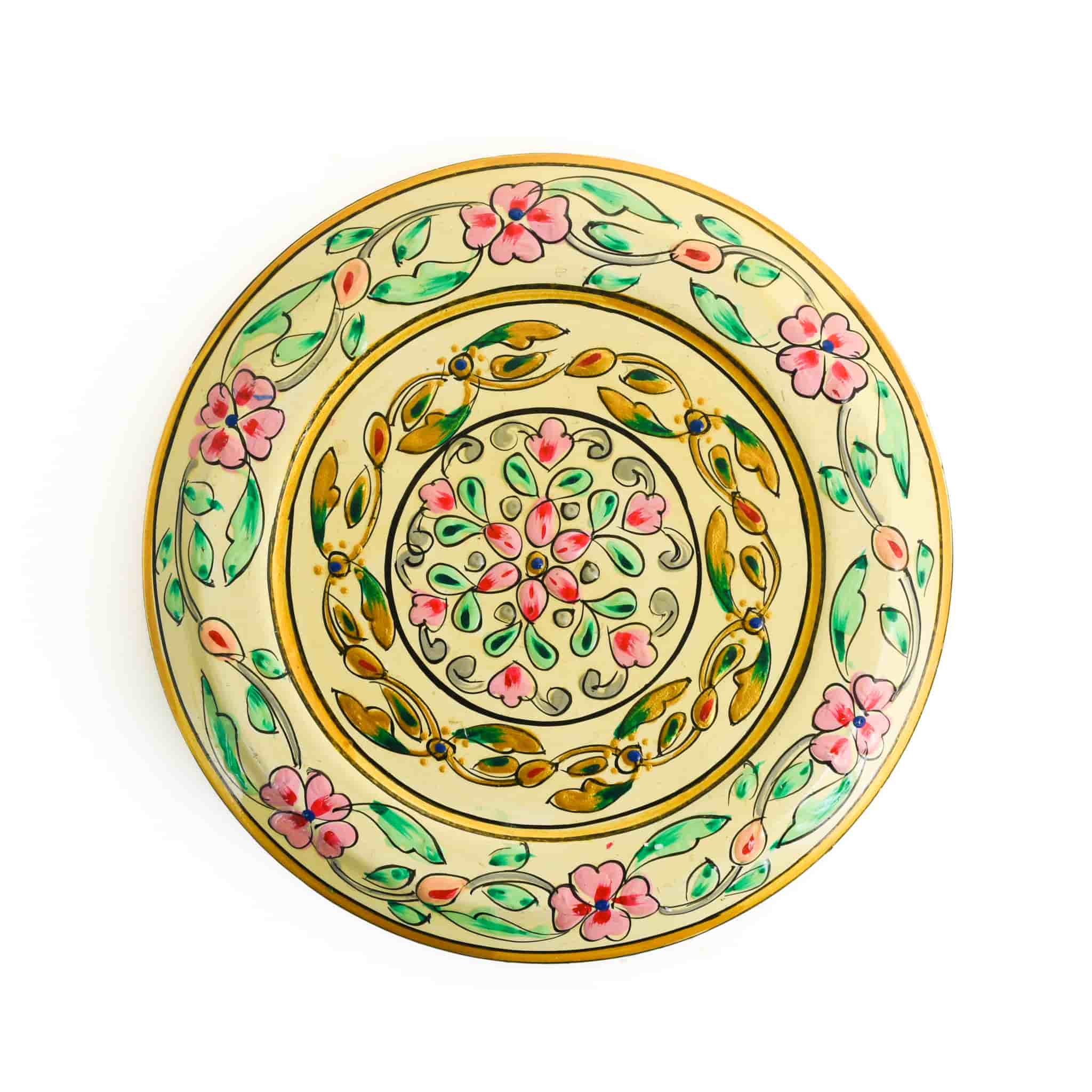 Hand Painted Single Tier White Tiffin Tin, 300ml - Image 4