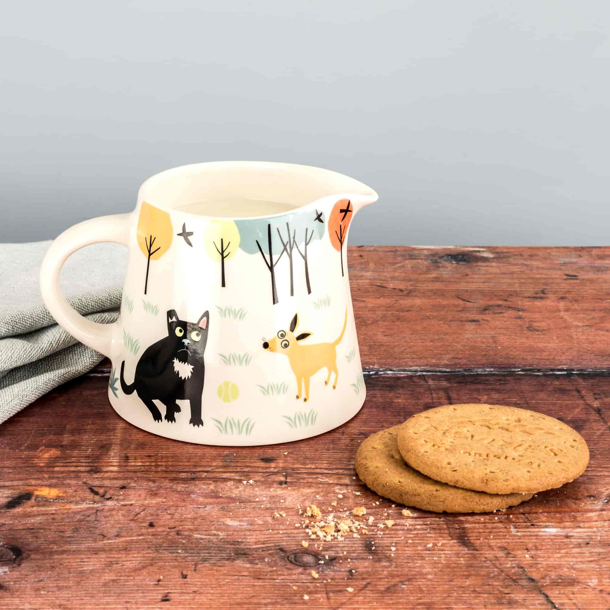 Hannah Turner Dog Milk Jug, 280ml - Image 2