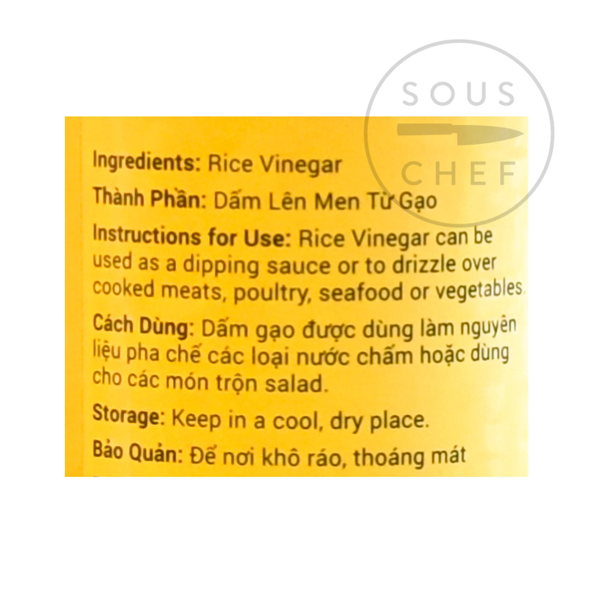 Hanoi Rice Vinegar, 500ml - Image 2