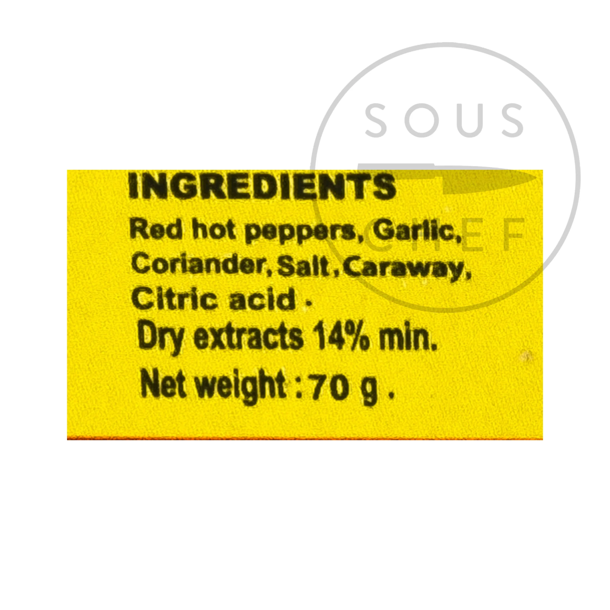 Harissa Paste, 70g - Image 3