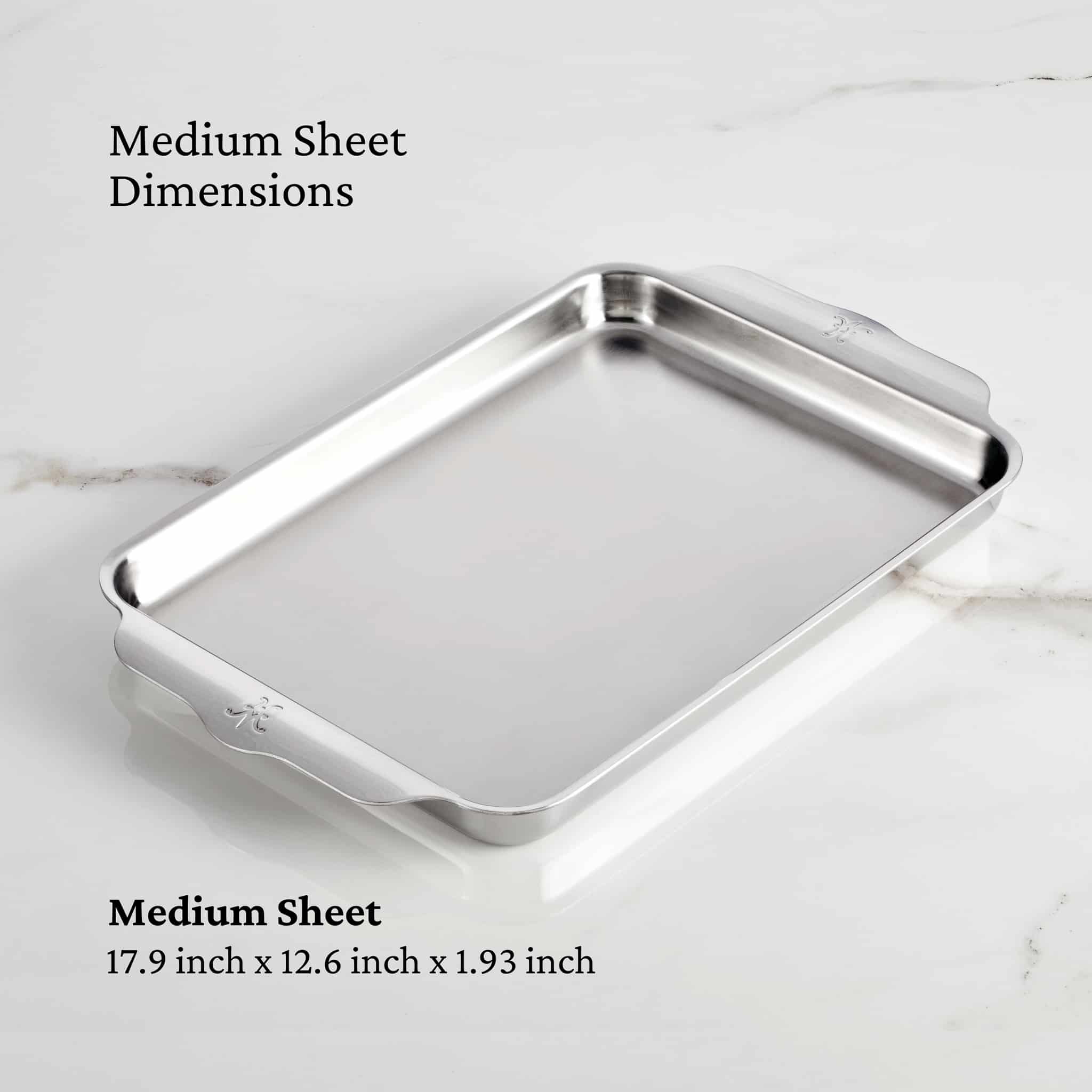 Hestan Ovenbond Stainless Steel Baking Tray, 30x38cm - Image 5
