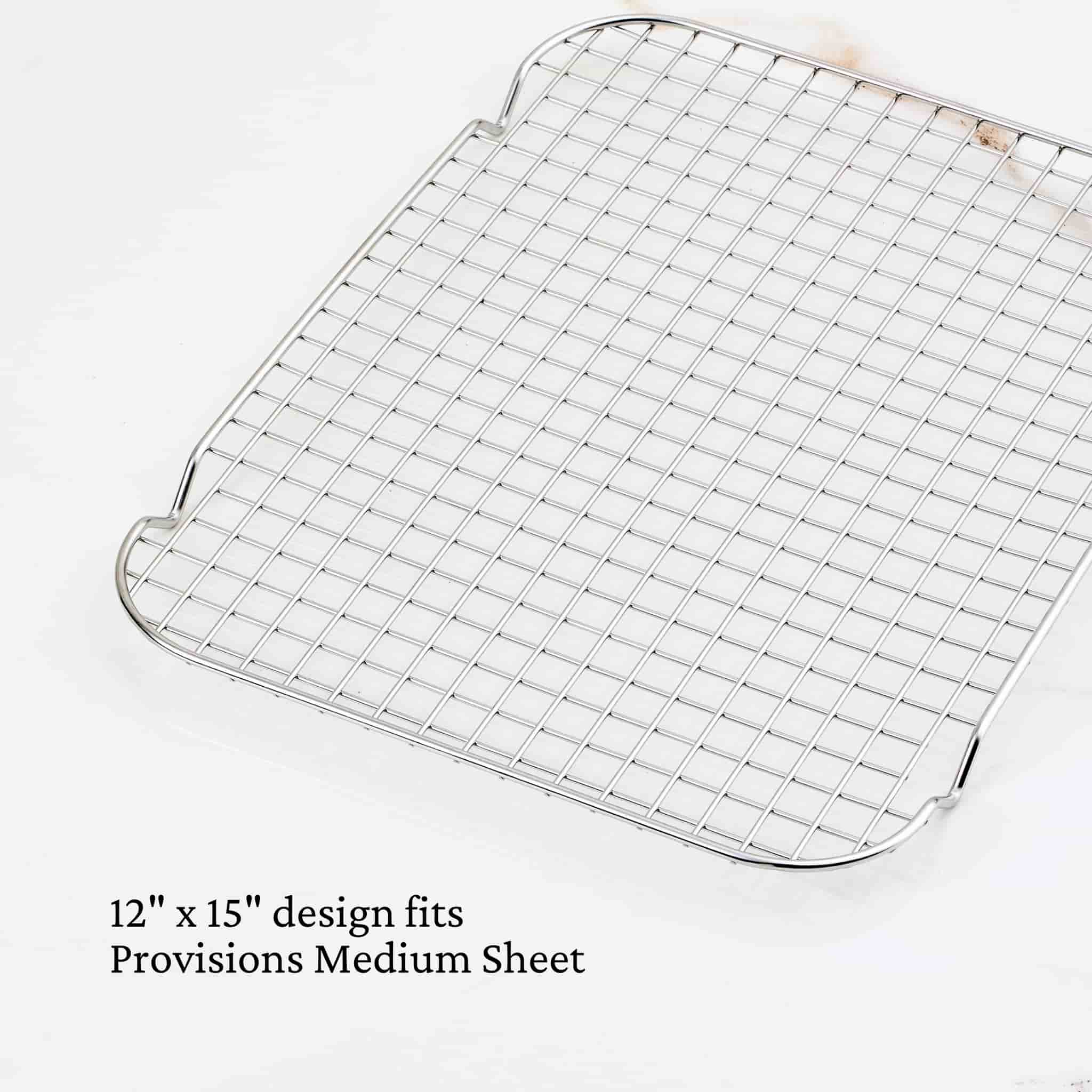 Hestan Ovenbond Stainless Steel Cooling Rack for Baking Tray, 30x38cm - Image 4
