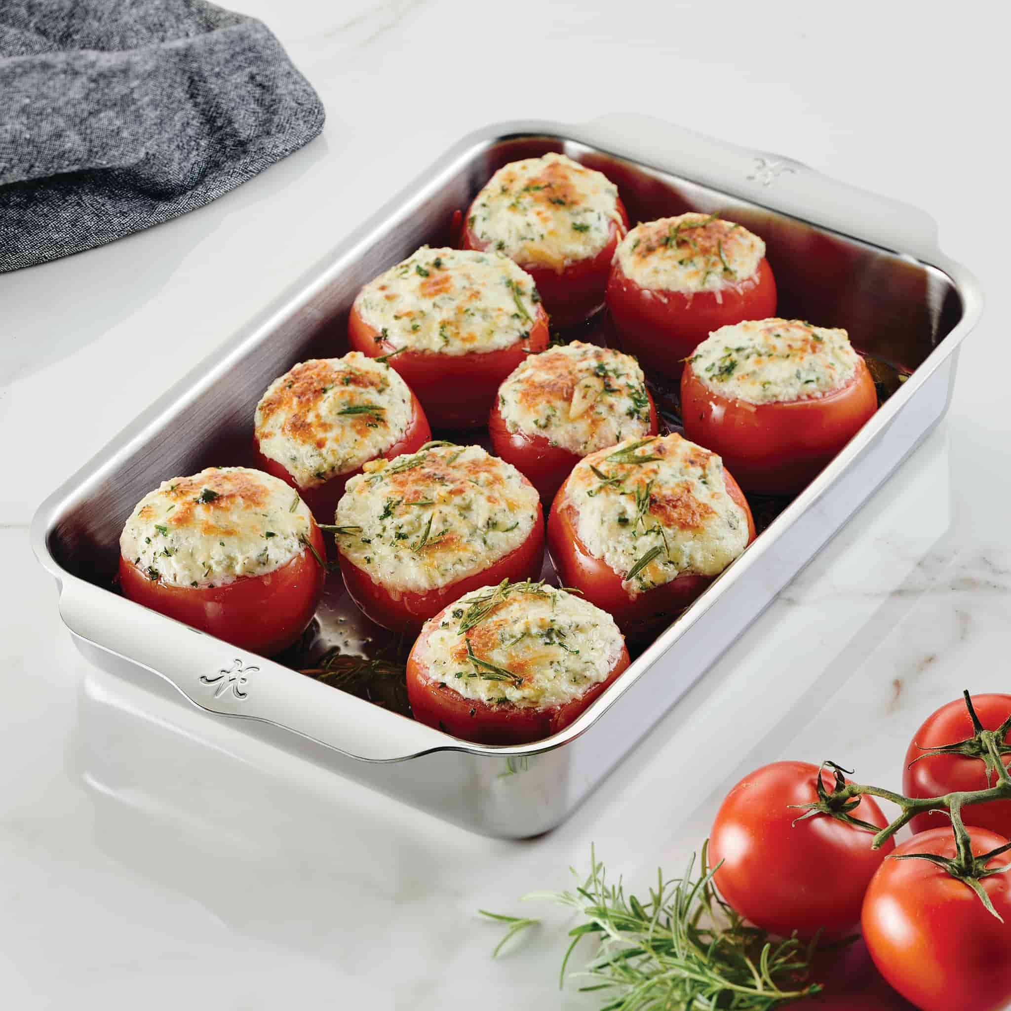 Hestan Ovenbond Stainless Steel Rectangular Baking Pan, 23x33cm - Image 3
