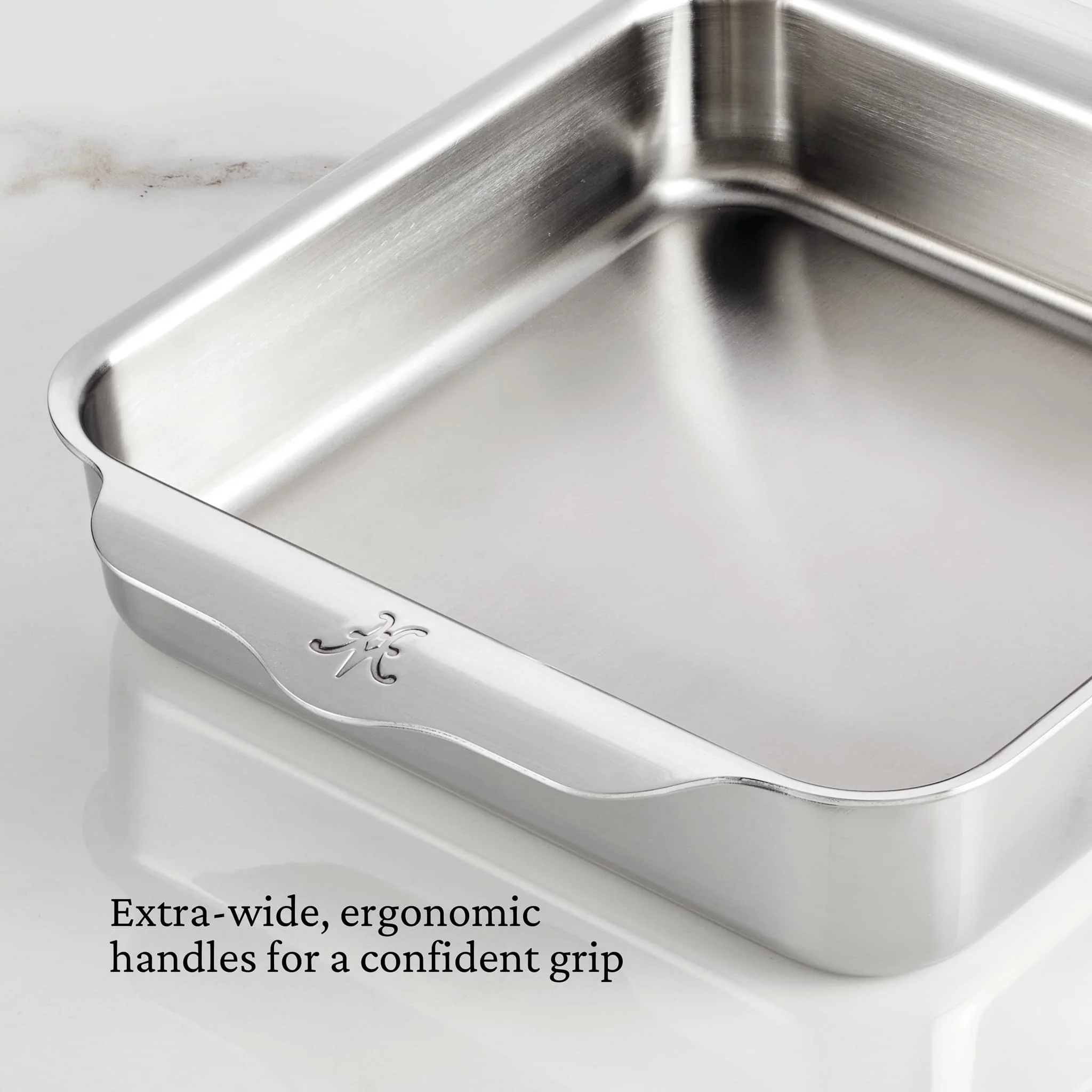Hestan Ovenbond Stainless Steel Square Baking Pan, 20cm - Image 5