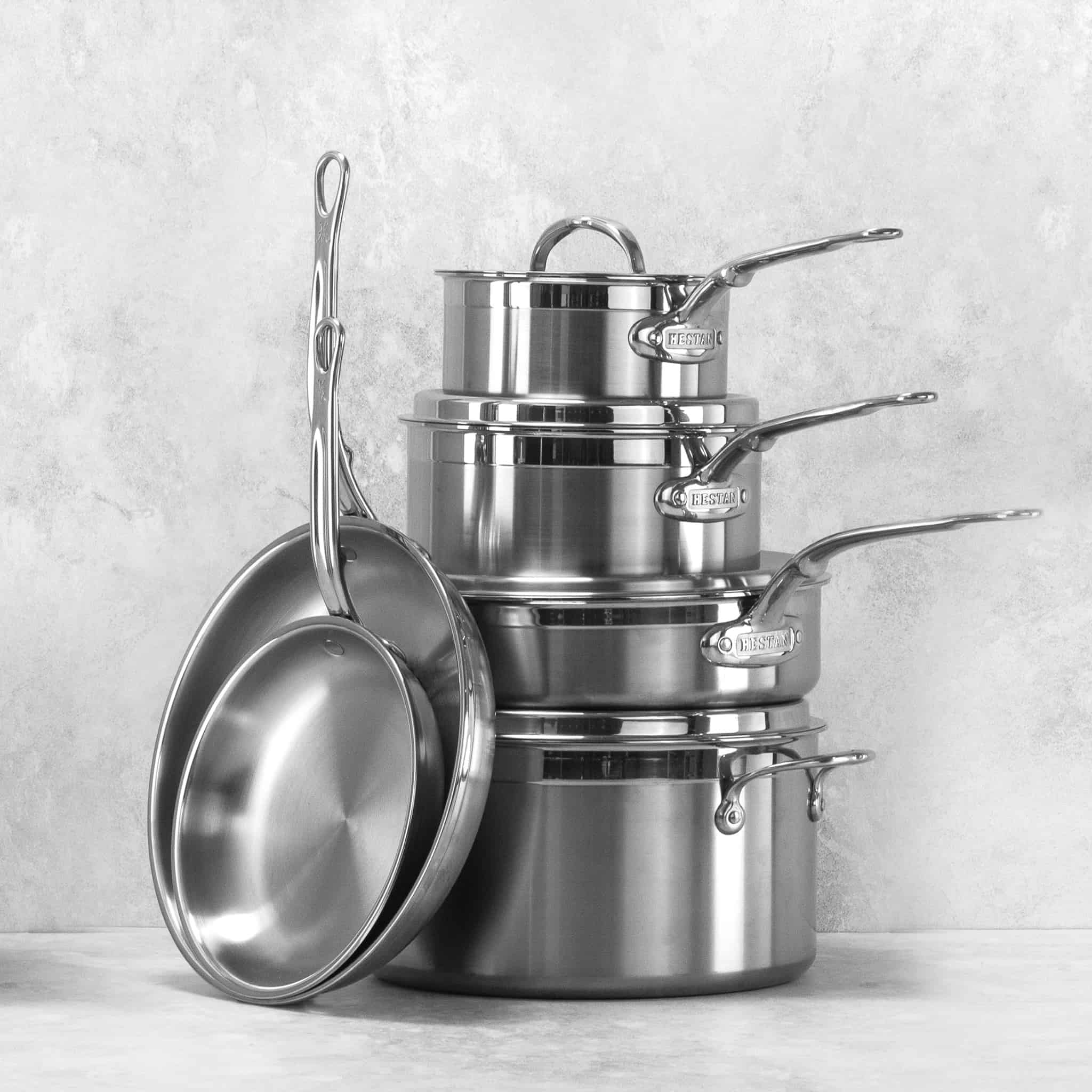 Hestan ProBond Stainless Steel 6 Piece Cookware Set - Image 4
