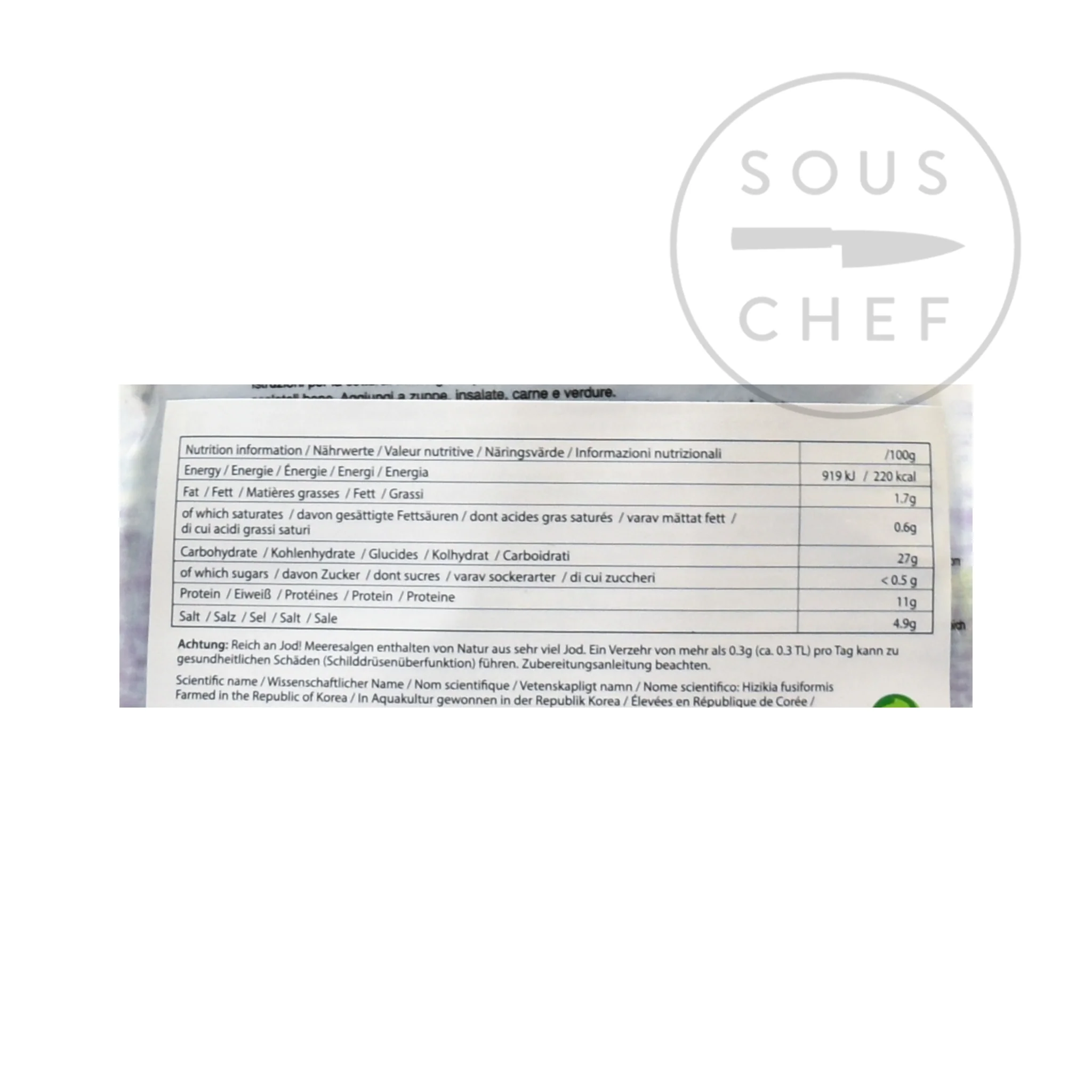 Hijiki Seaweed, 57g - Image 2