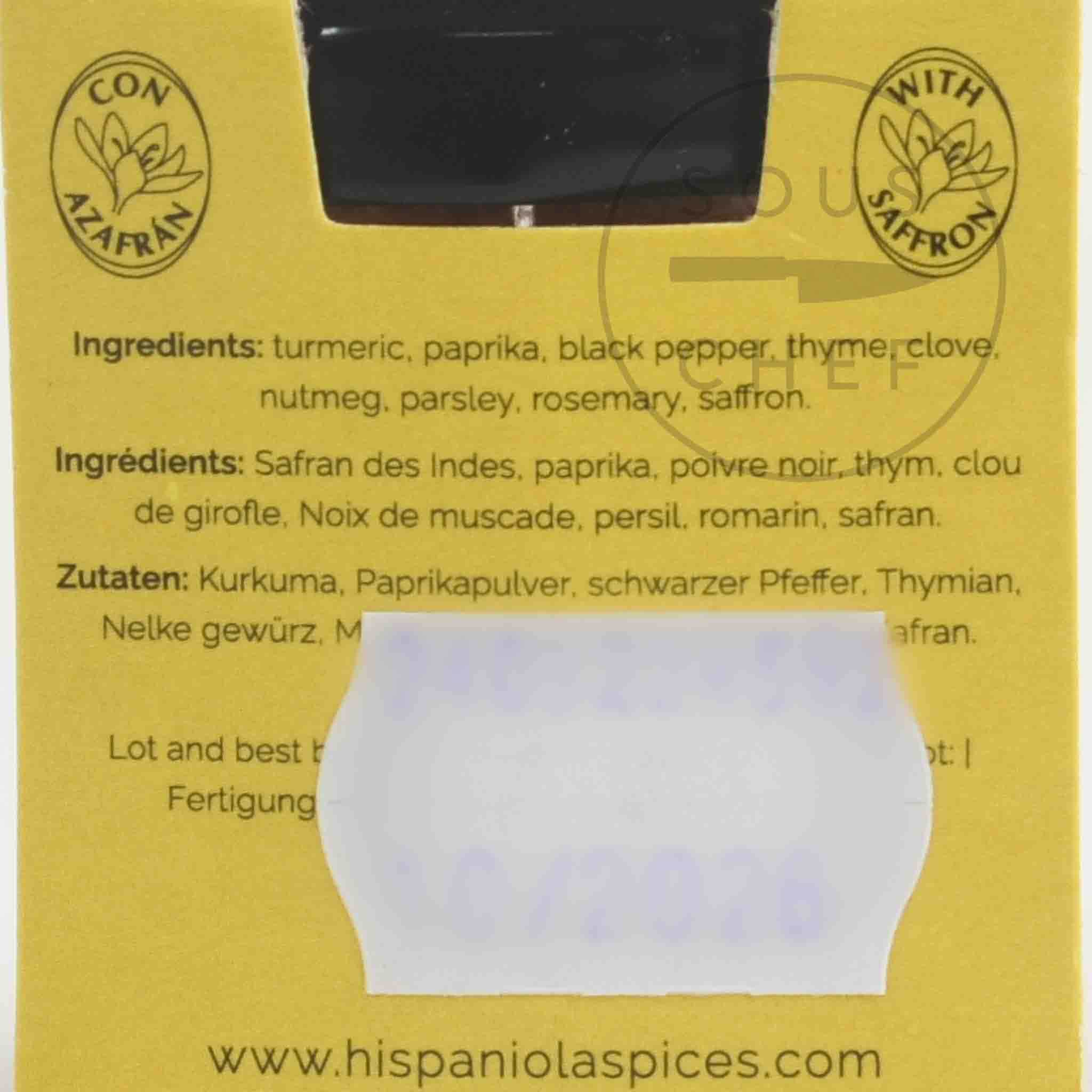 Hispaniola Paella Seasoning, 15g - Image 2