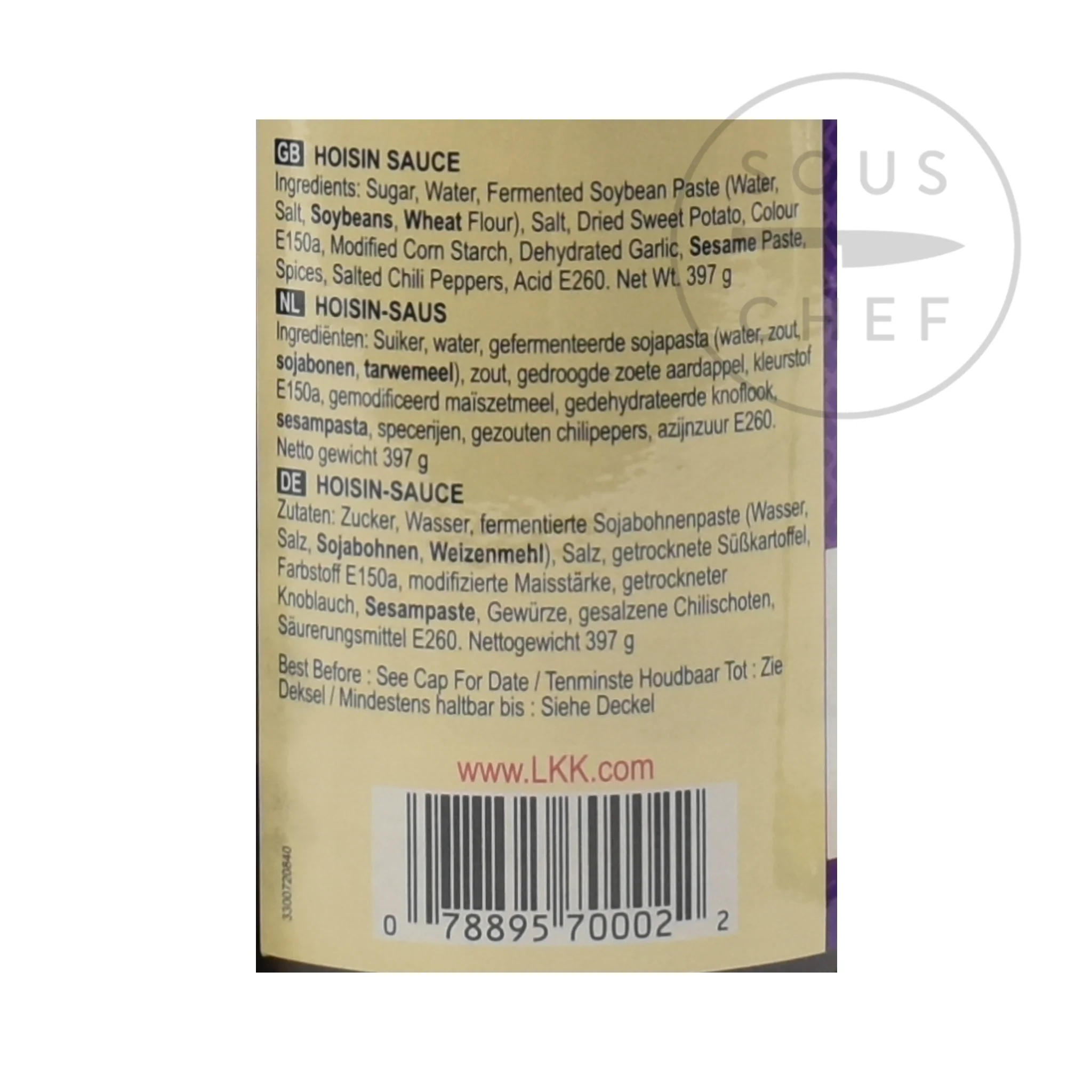 Lee Kum Kee Hoisin Sauce, 397g - Image 2
