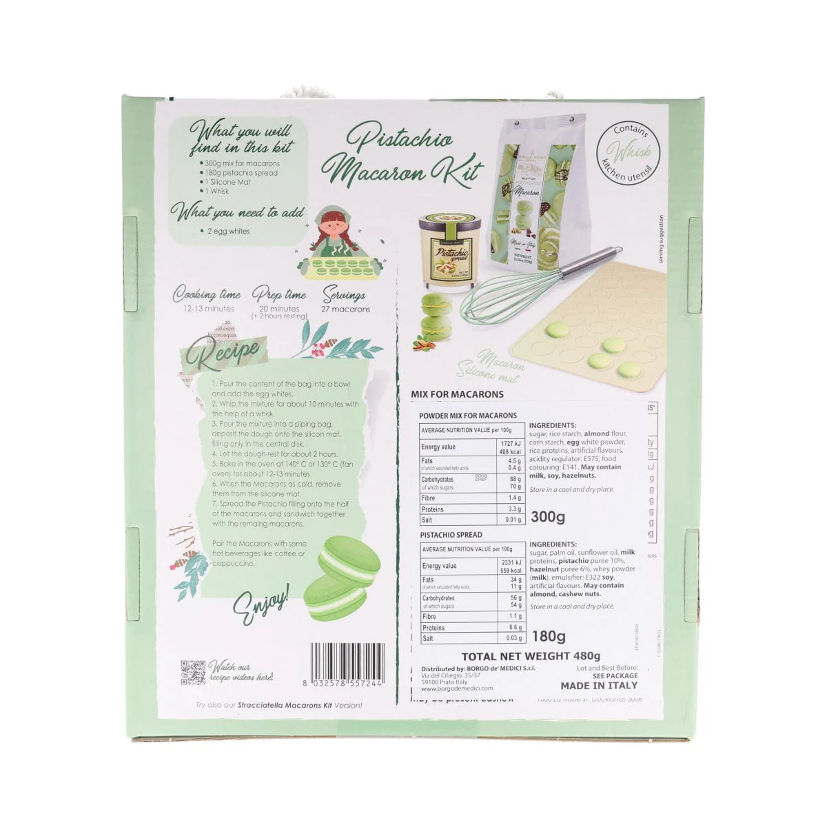Homemade Pistachio Macaron Making Kit - Image 3
