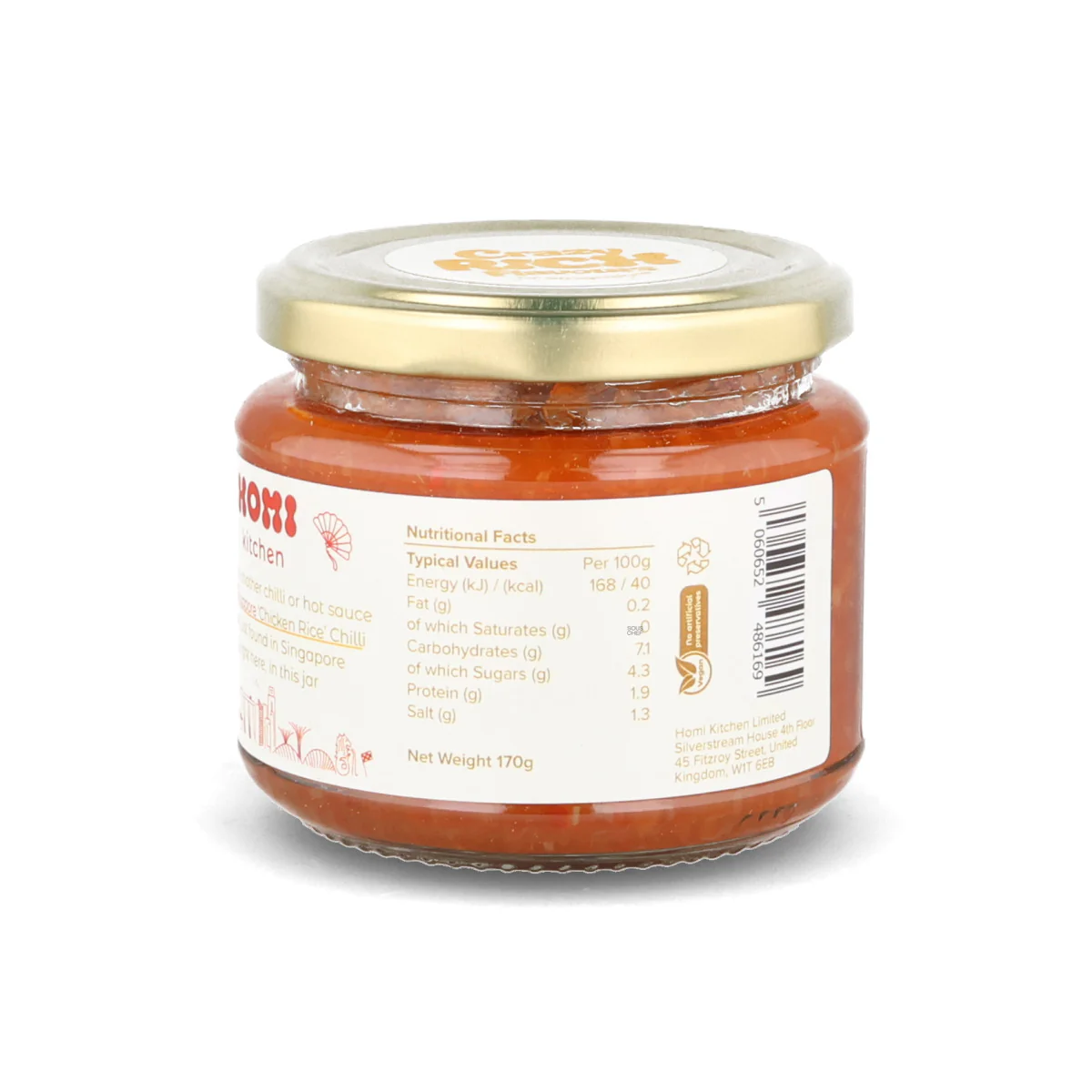 Homi Kitchen Giga Chilli Sauce, 170g - Image 3
