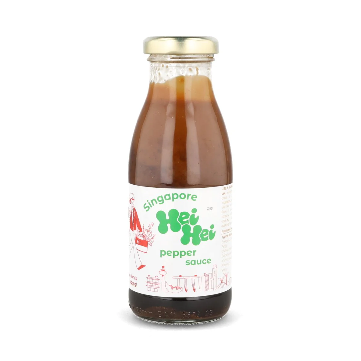 Short Dated Homi Kitchen Hei Hei Pepper Sauce, 170g