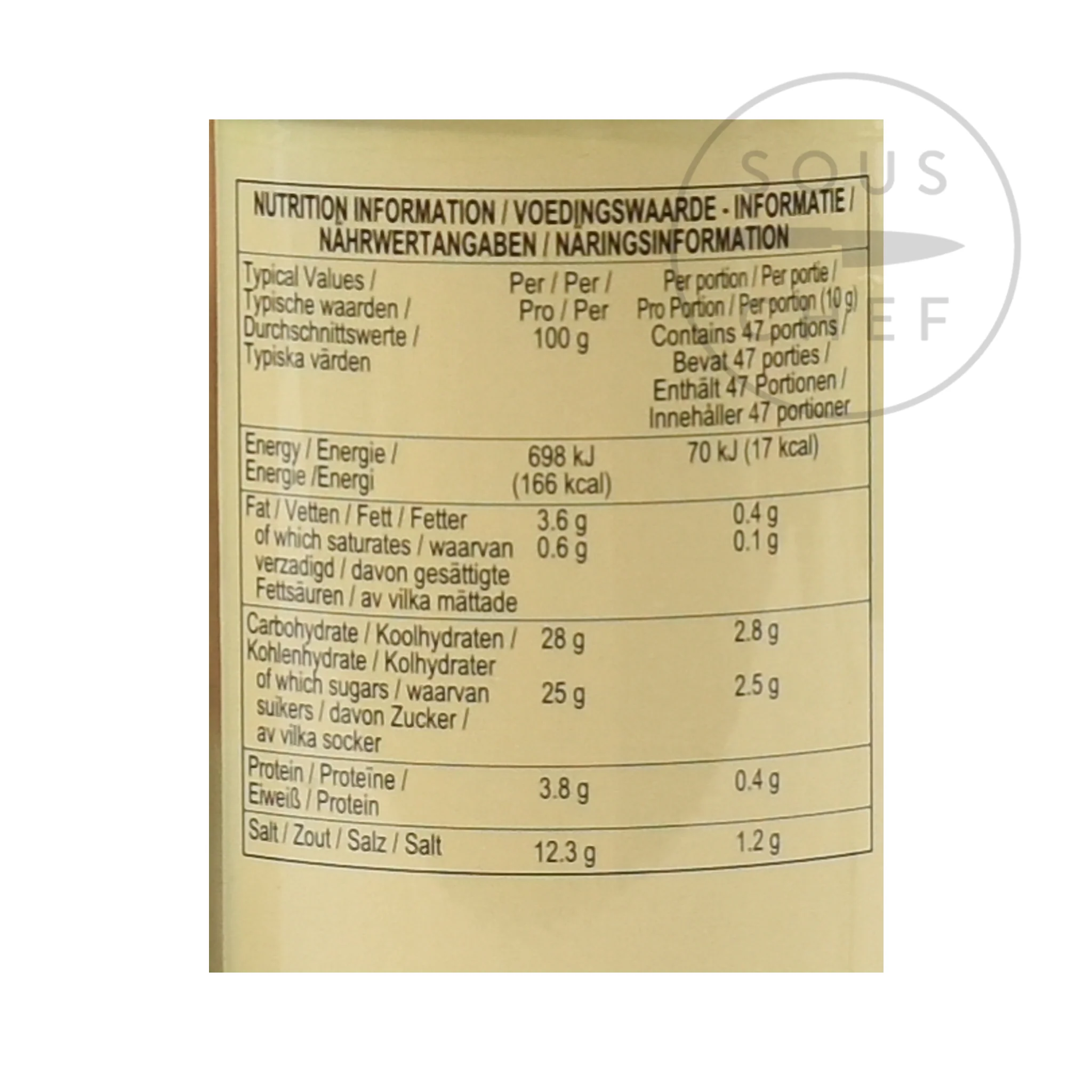 Lee Kum Kee Crushed Yellow Bean Sauce, 470ml - Image 3