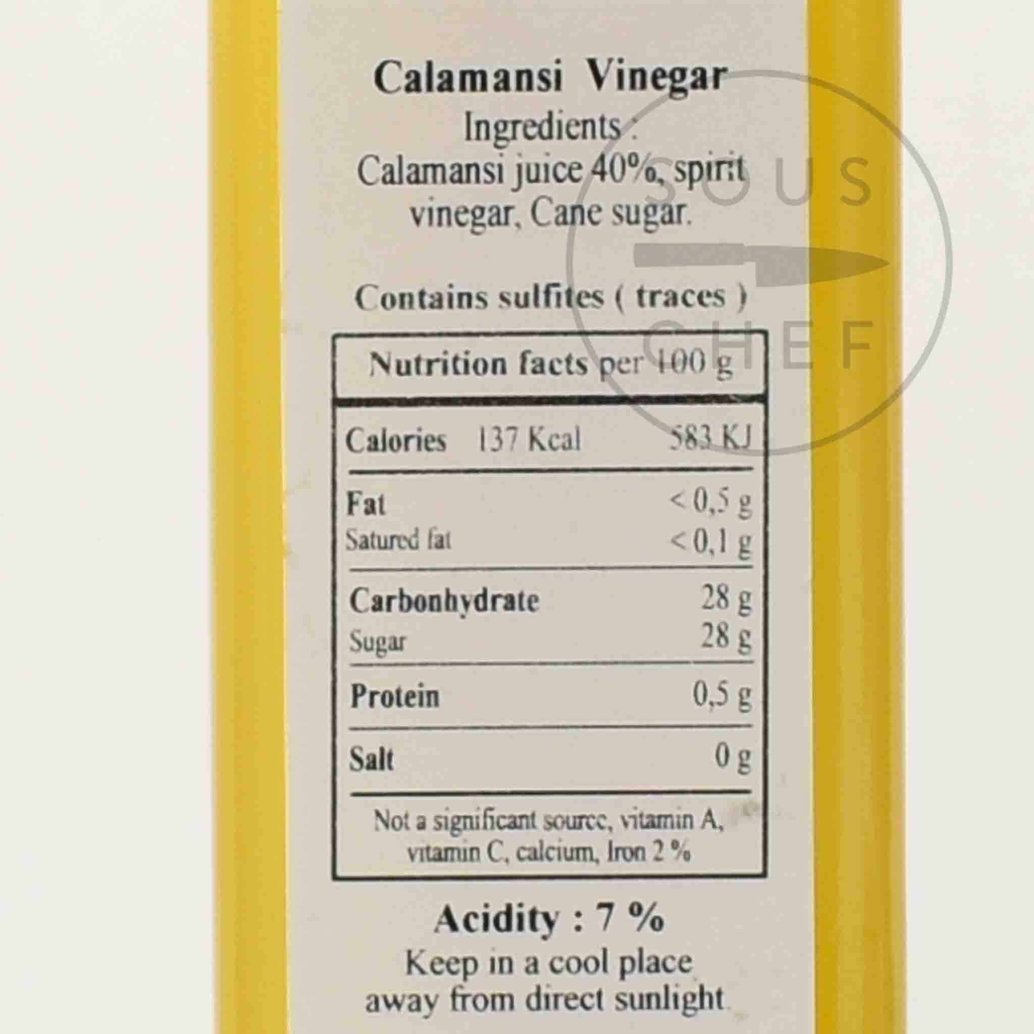Huilerie Beaujolaise Calamansi Vinegar, 500ml - Image 2
