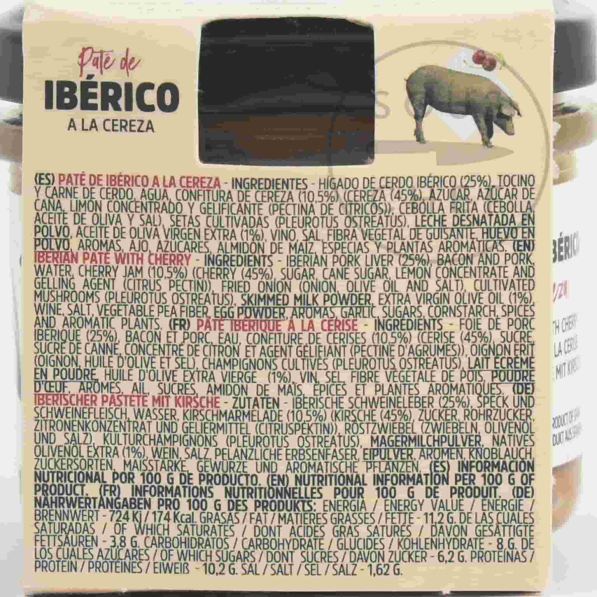 Iberico Pate with Cherries, 110g - Image 2