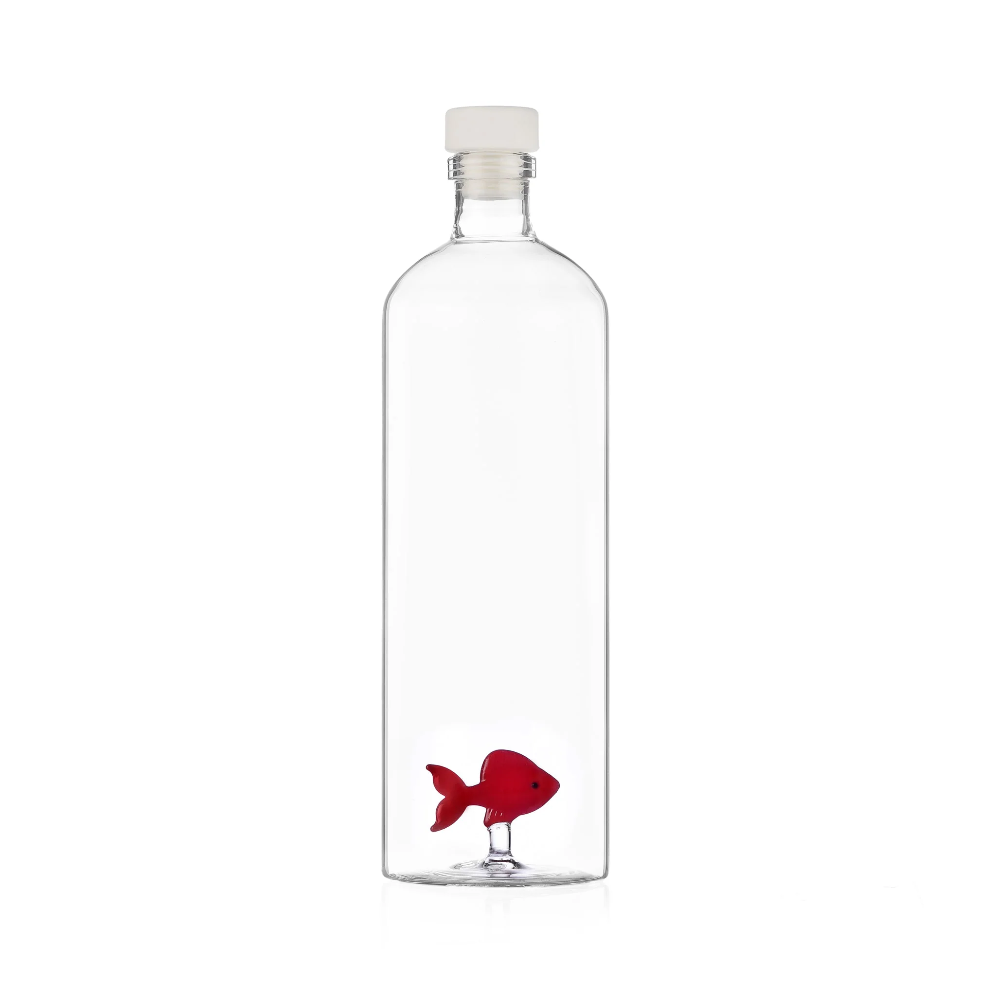 Ichendorf Milano Red Fish Bottle, 1.15 Litre