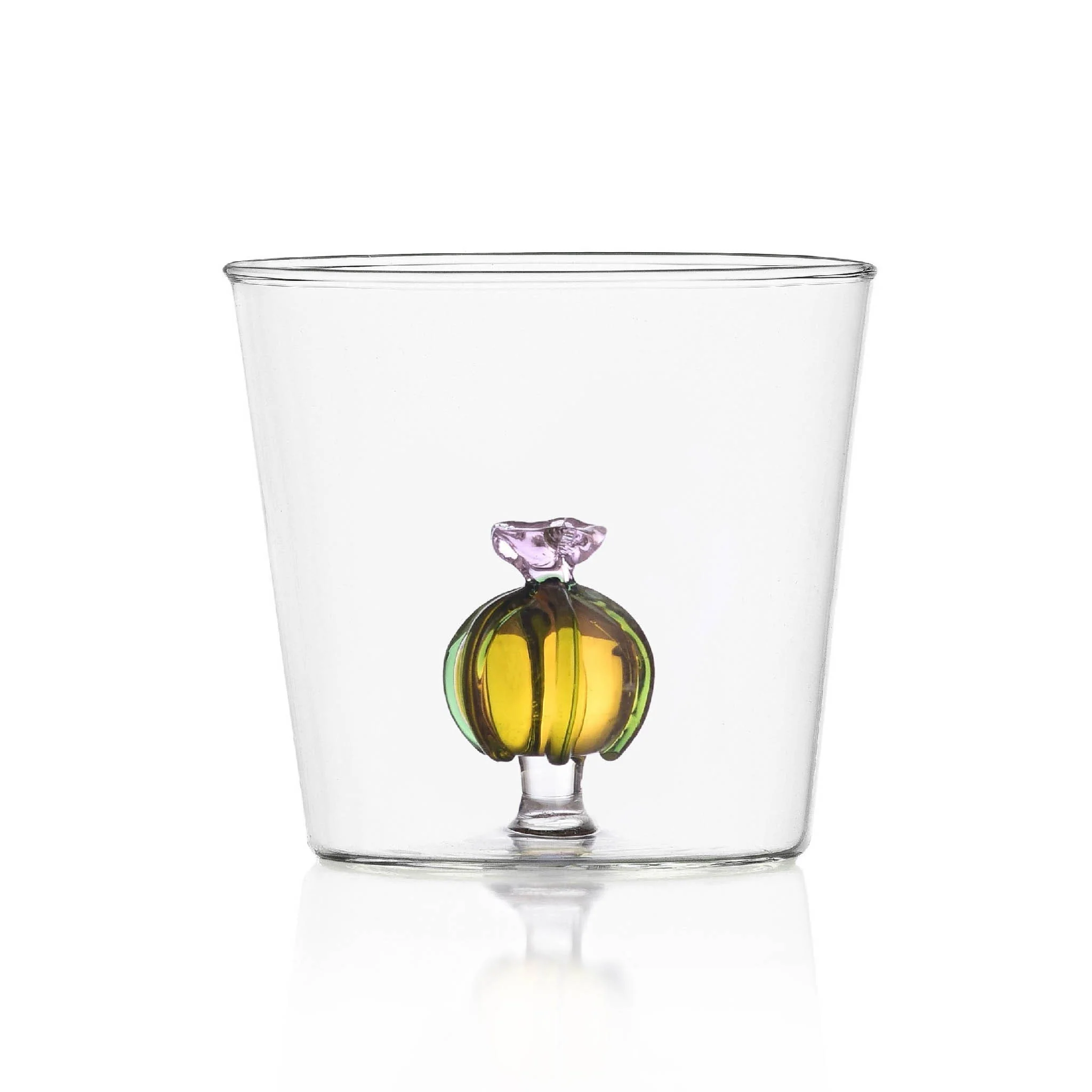 Ichendorf Milano Yellow Cactus with Flower Tumbler, 300ml