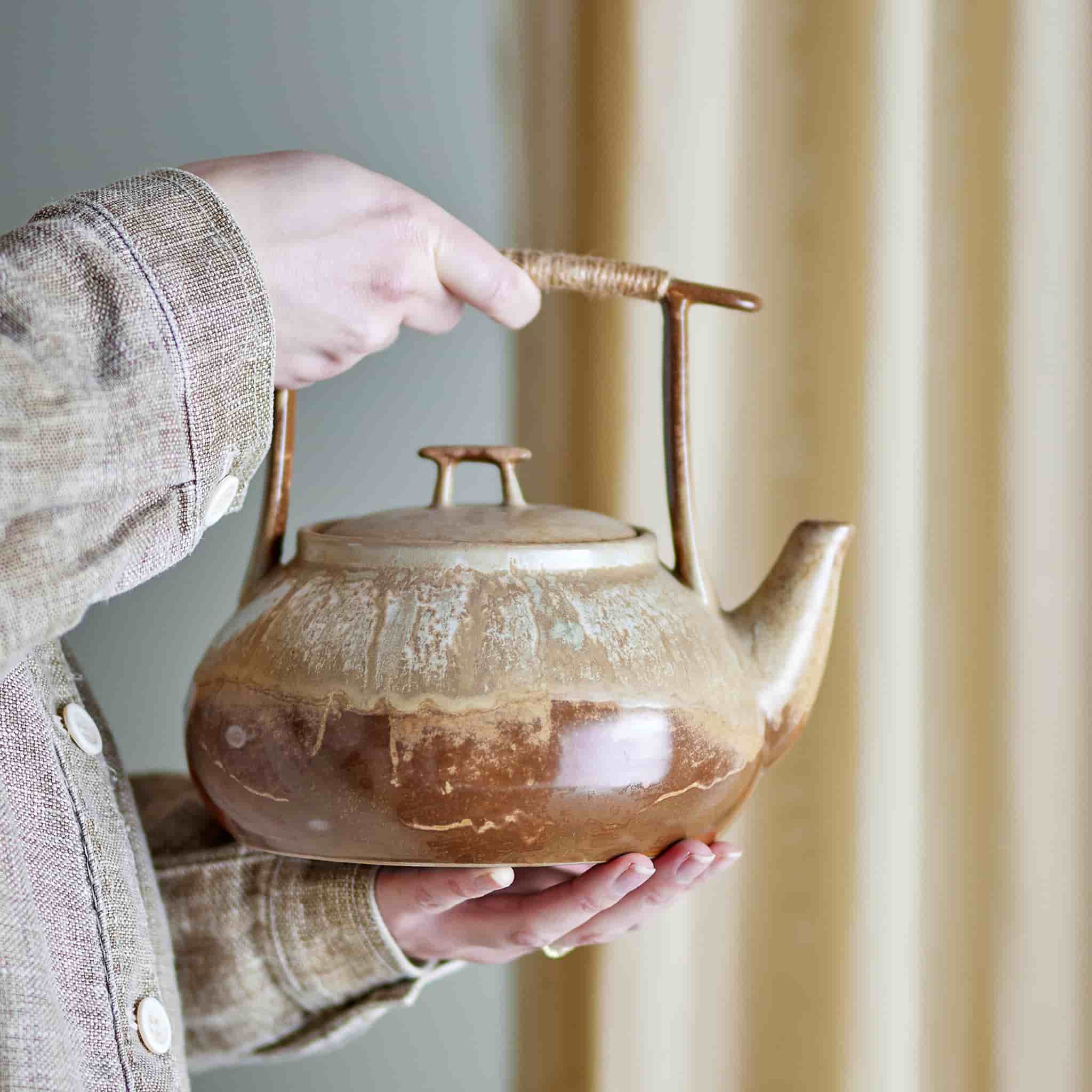 Ikigai Brown Teapot - Image 4