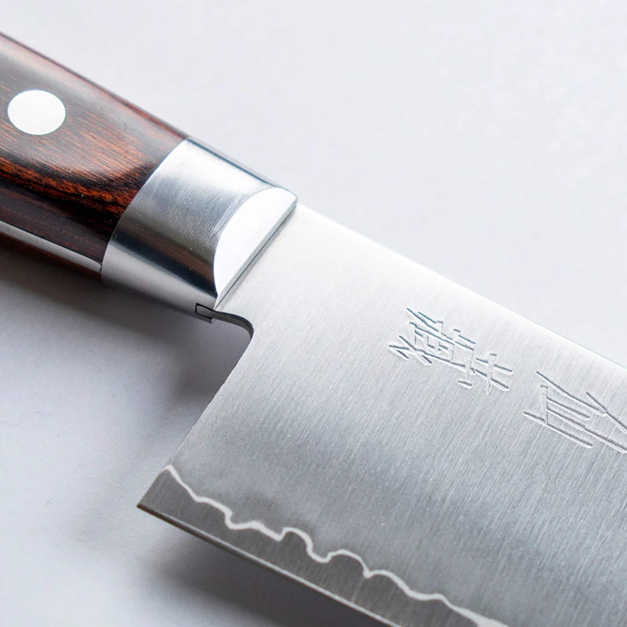 Japanese AUS10 Nakiri Knife, 18cm - Image 2