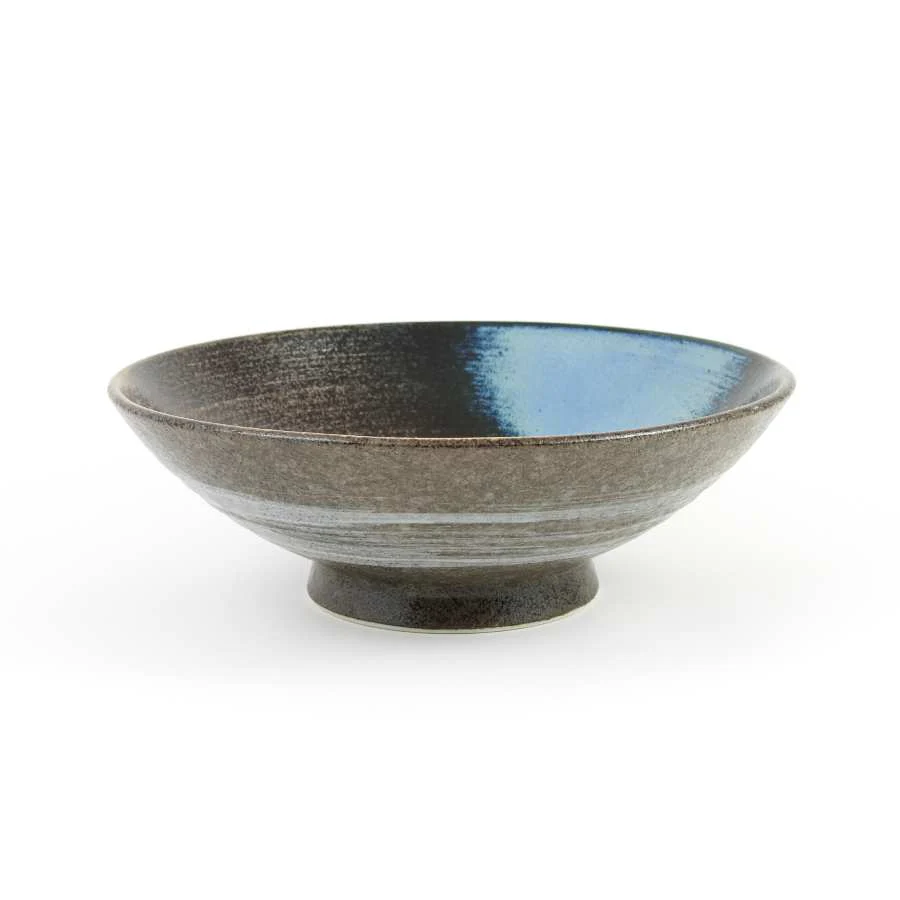 Blue-Black Glaze Bowl, 24cm - Image 4