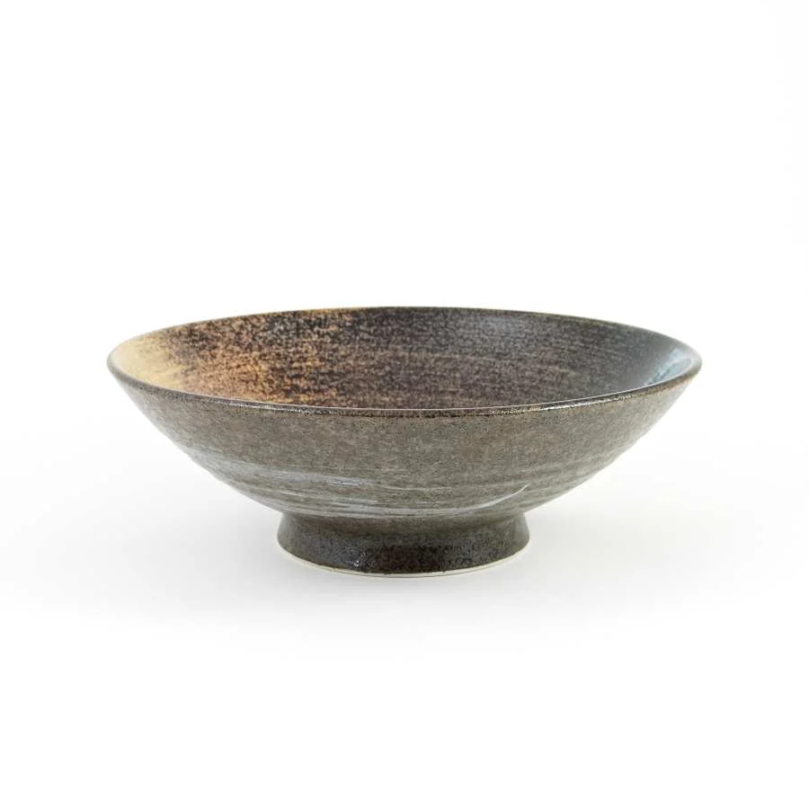 Blue-Black Glaze Bowl, 24cm - Image 5