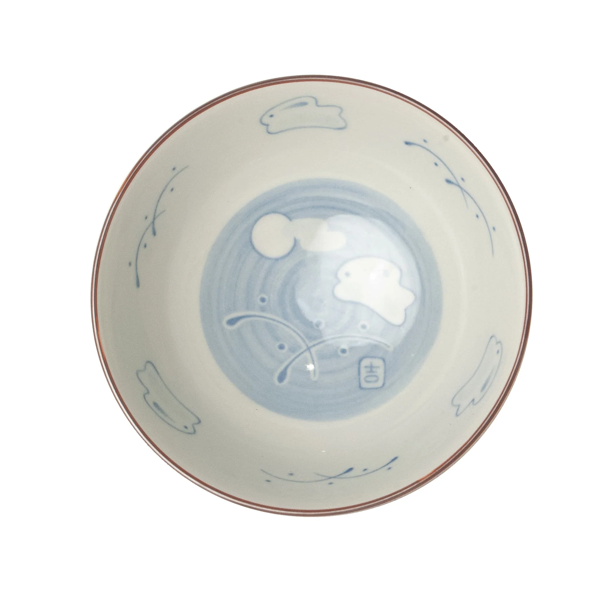 Japanese Rabbit Rice Bowl, 14cm - Image 2