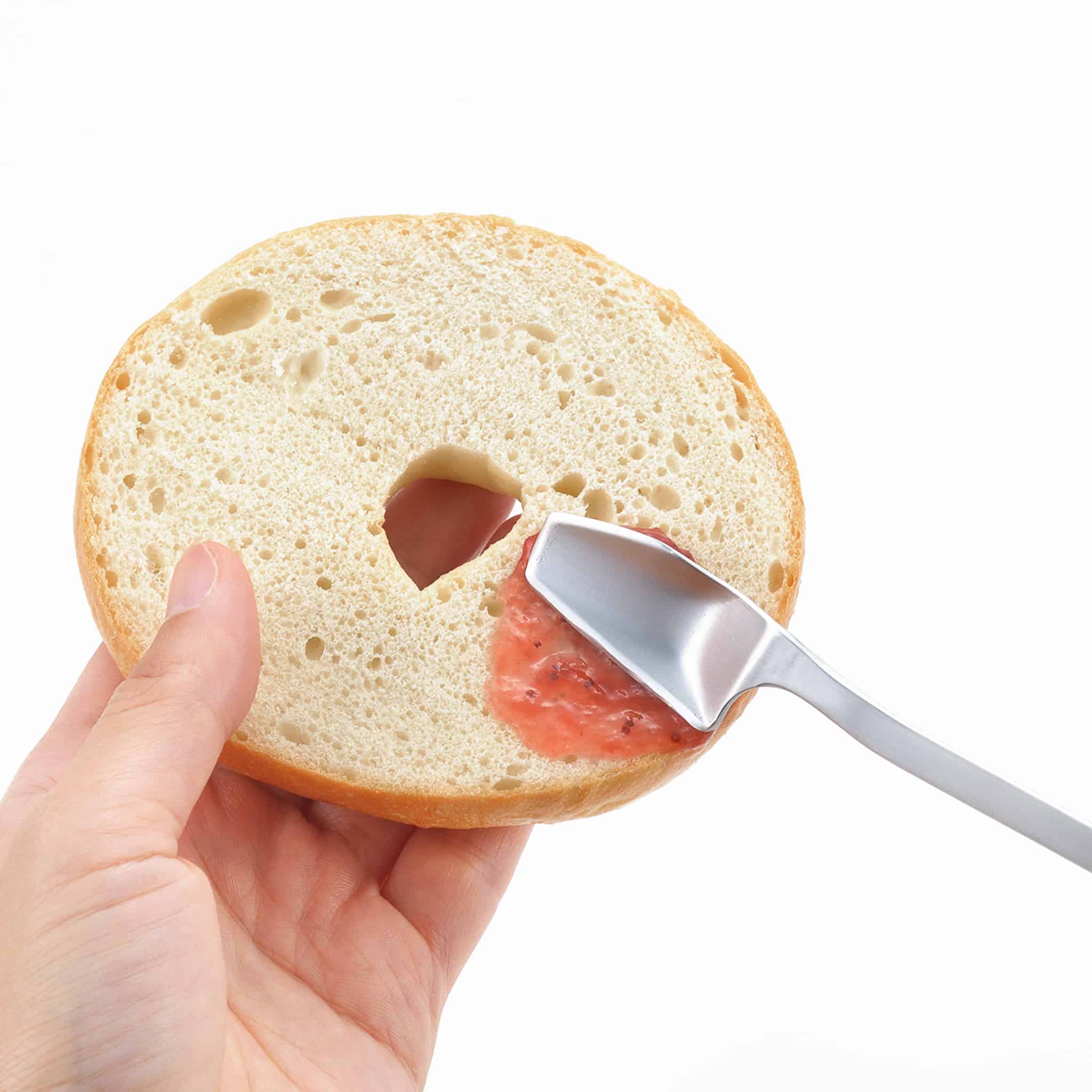 Japanese Stainless Steel Jam Spoon, 16cm - Image 3
